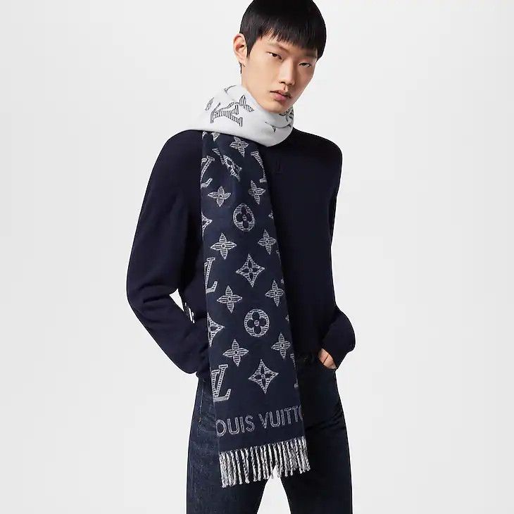 Louis Vuitton Monogram Shadow Scarf Size ONE SIZE - 3 Thumbnail