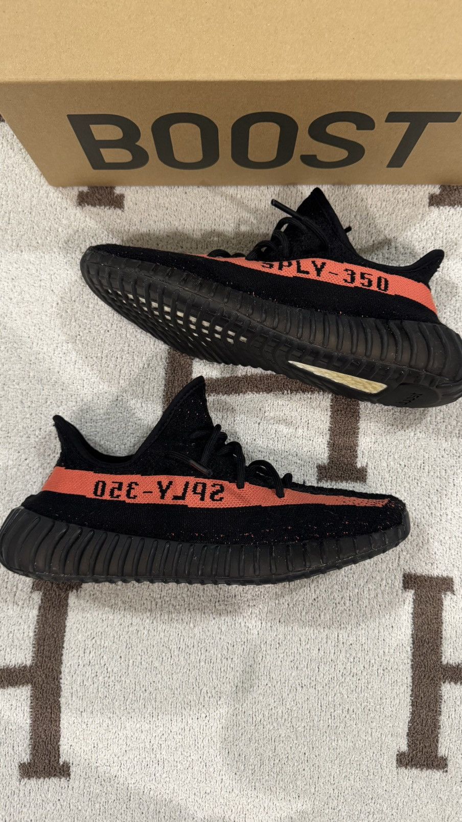 Yeezy Adidas Yeezy Boost V2 'Red' Size US 9 / EU 42 - 4 Thumbnail
