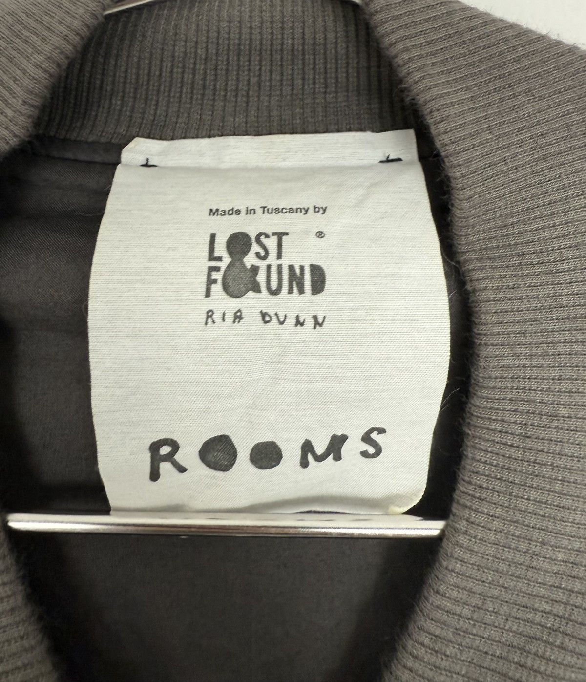 Lost & Found Ria Dunn Lost & Found Rooms Oversized Wrinkled Linen Bomber Jacket Size US XS / EU 42 / 0 - 4 Thumbnail