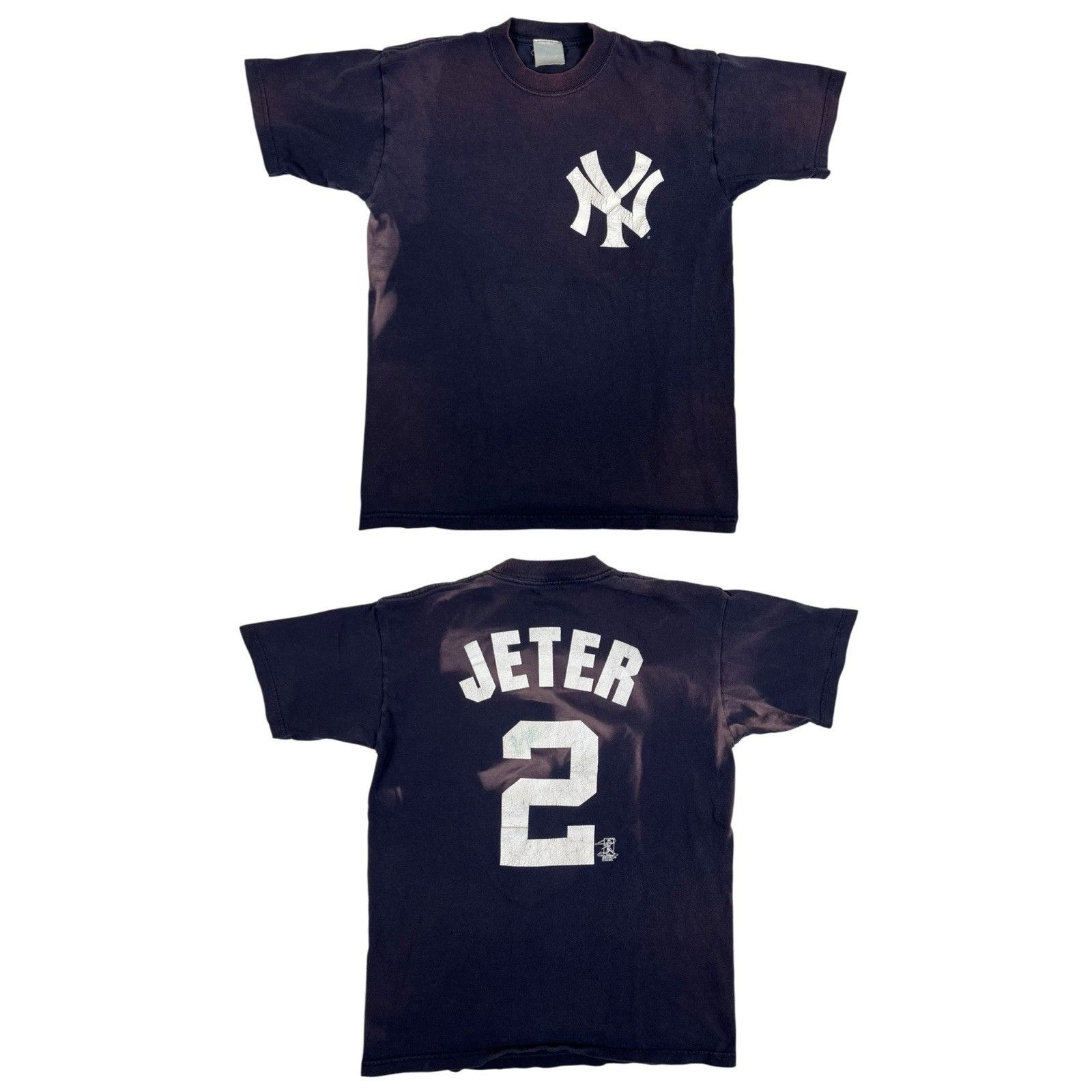 Majestic Vintage New York Yankees Derek Jeter T-Shirt Size Small Sun Size US S / EU 44-46 / 1 - 1 Thumbnail