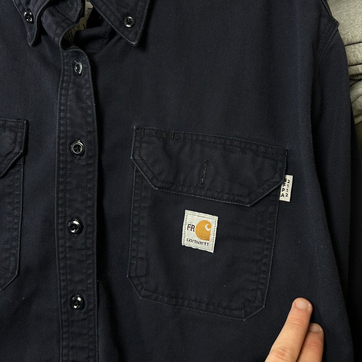 Carhartt Wip Vintage Carhartt Wip Patch Logo FR Streetwear y2k overshirt Size US XL / EU 56 / 4 - 3 Thumbnail