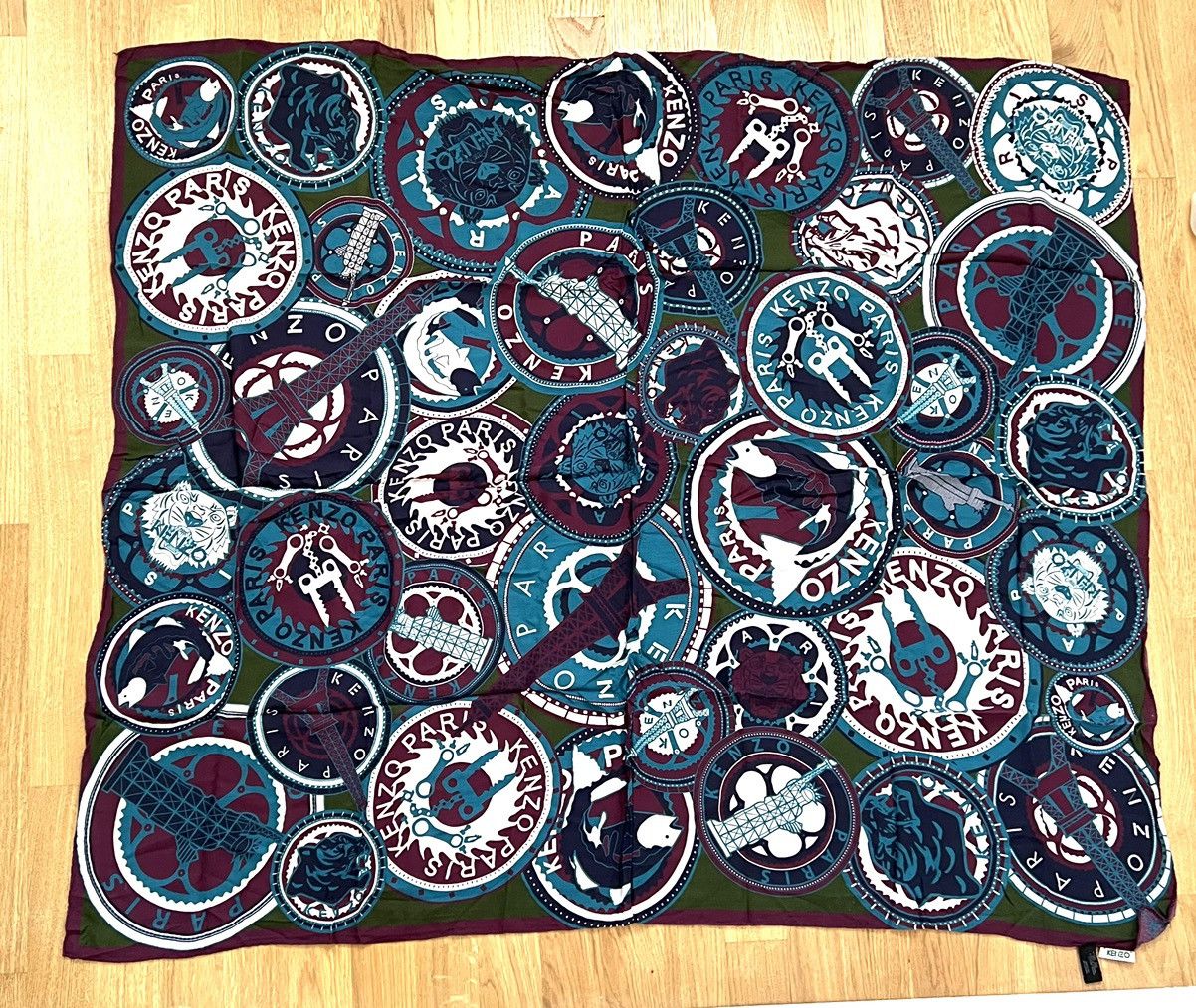 Designer × Japanese Brand × Kenzo Kenzo Paris Cashmere scarf Size ONE SIZE - 1 Thumbnail