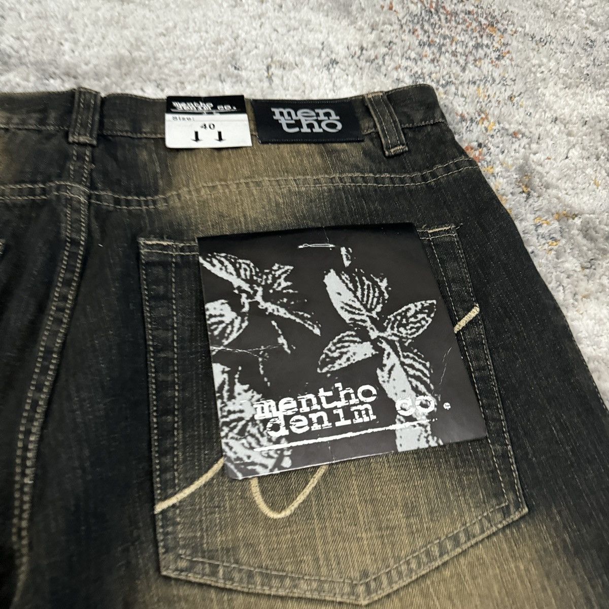 JNCO × Southpole × Vintage Vintage Y2K Southpole style black bob Marley baggy shorts Size US 40 / EU 56 - 6 Thumbnail