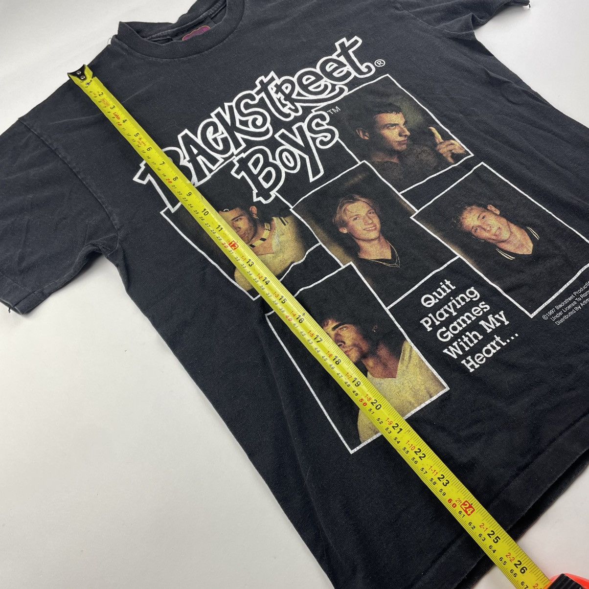 Band Tees Vintage Backstreet Boys Quit Playing Games My Heart Shirt Size US M / EU 48-50 / 2 - 8 Thumbnail