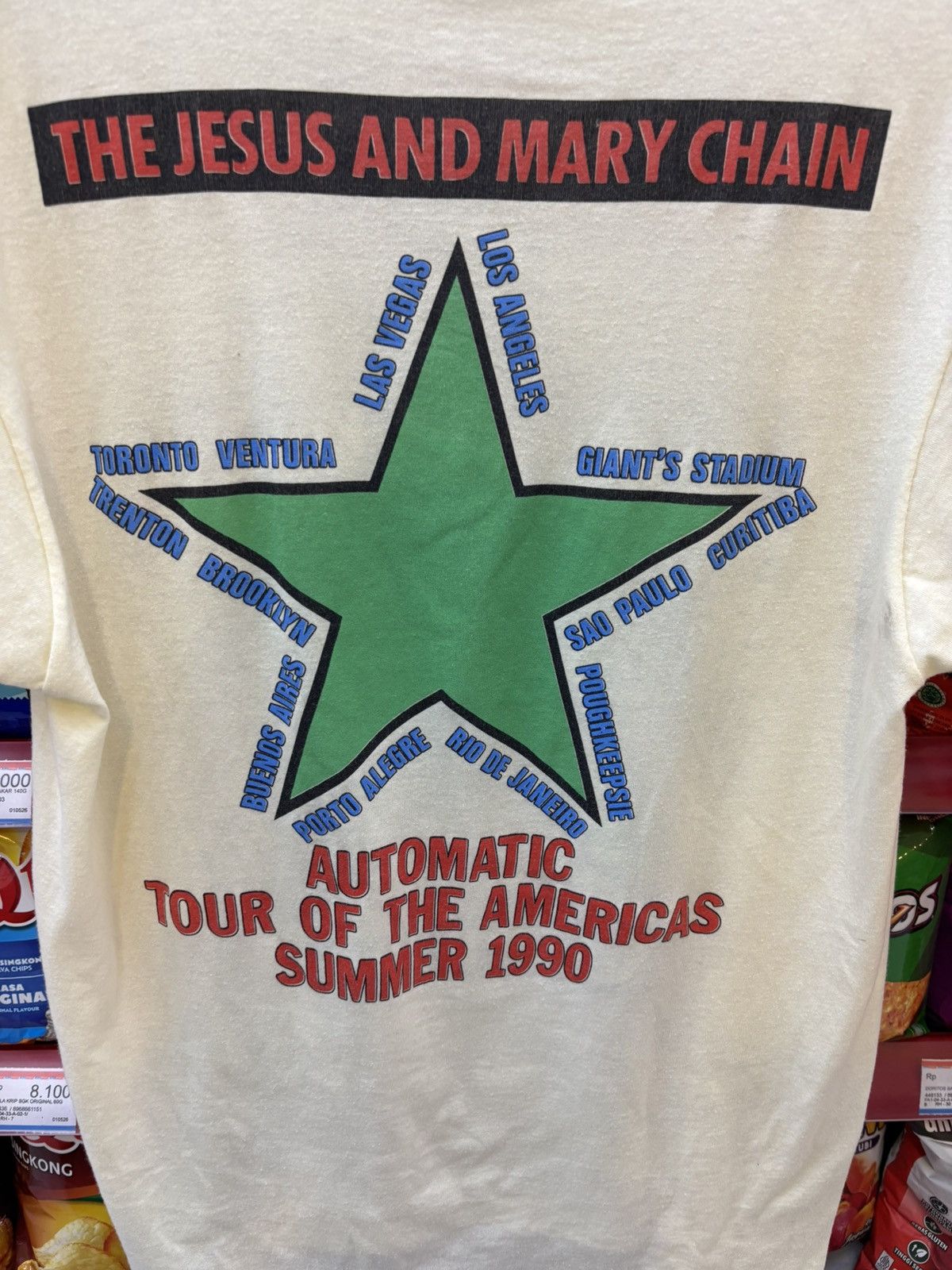 Other The Jesus And The Mary Chain Summer Tour 1990 Size US L / EU 52-54 / 3 - 5 Thumbnail