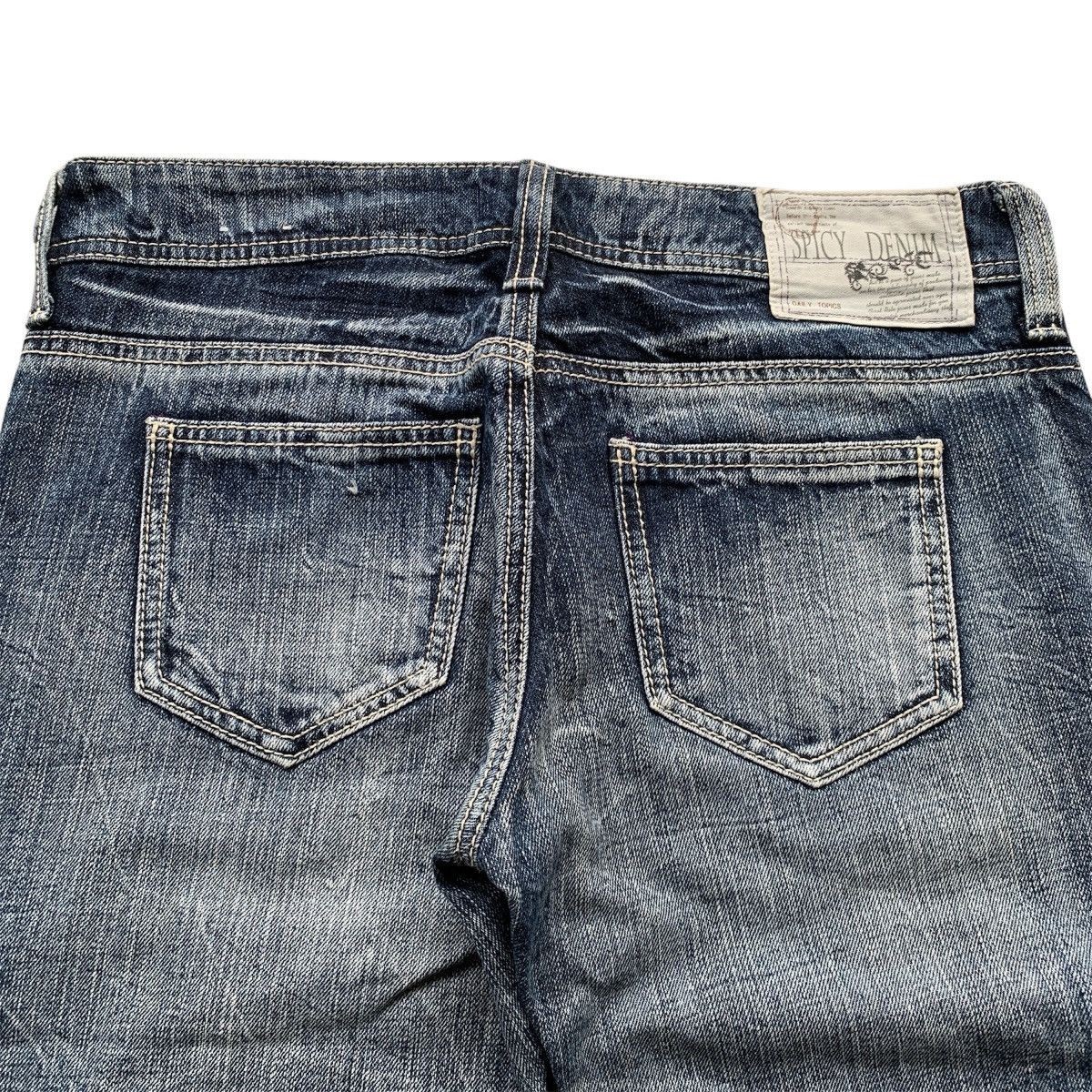 Le Grande Bleu (L.G.B.) Riot Spicy Denim LGB GOA ifsixwasnine Flared Jeans Size US 31 - 10 Thumbnail
