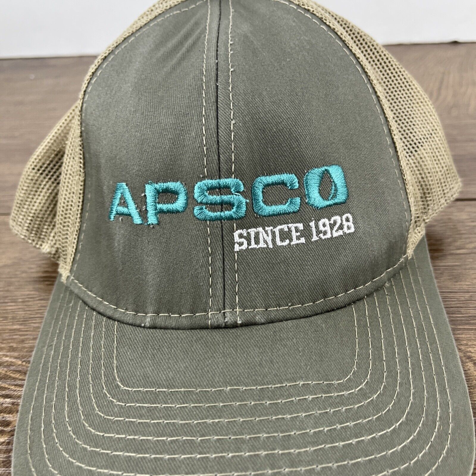 Other Apsco Hat Apsco 1928 Hat Gray Hat Adjustable Gray Adult Size Size ONE SIZE - 7 Thumbnail