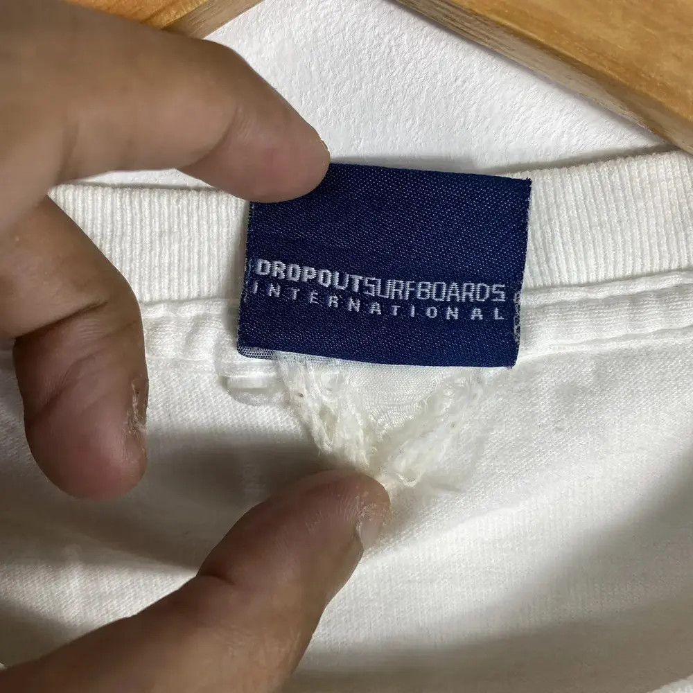 Vintage Vintage 00's DROPOUT Surfboards Big Graphic Surf Tee Size US M / EU 48-50 / 2 - 9 Thumbnail
