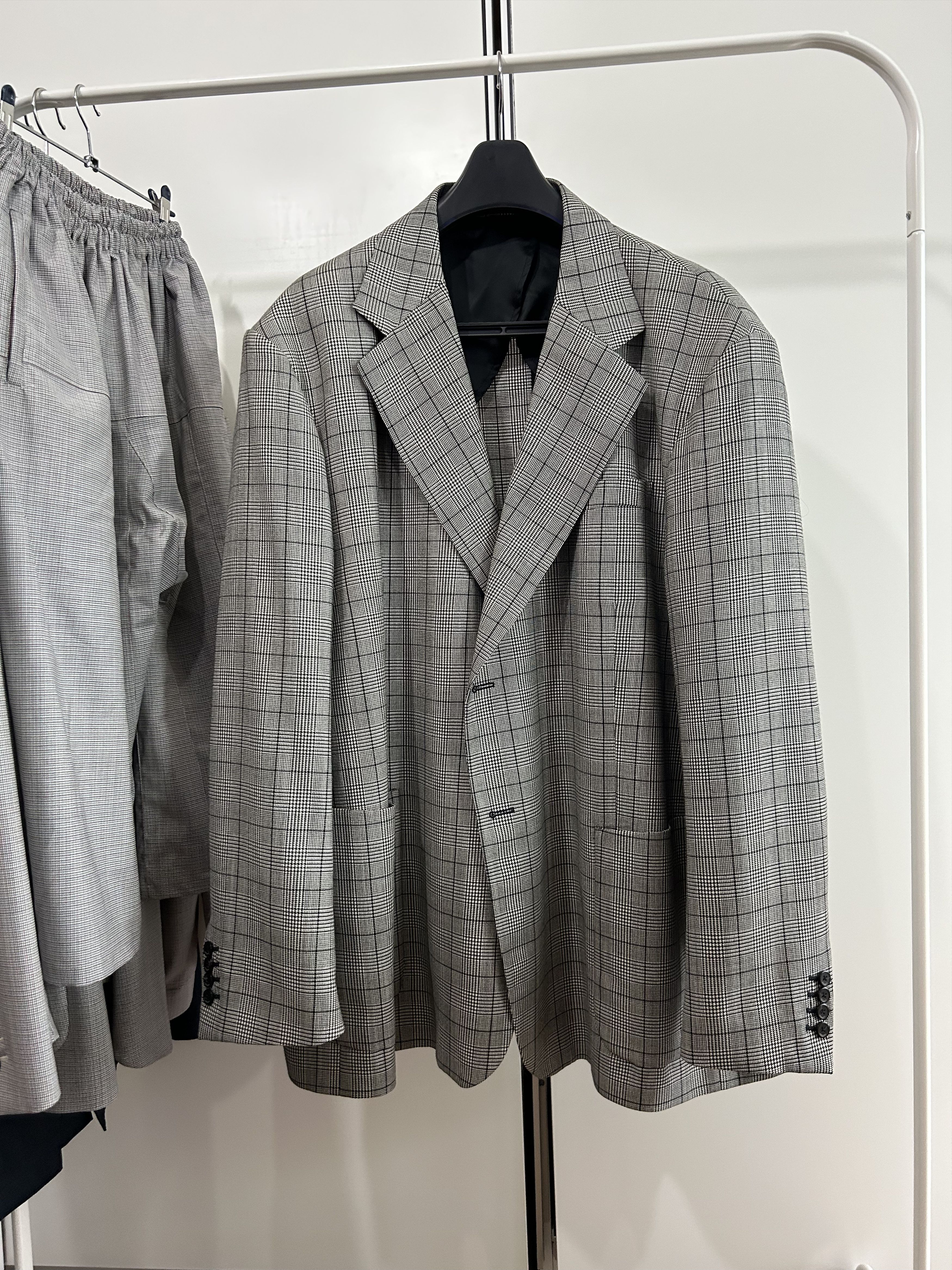 Raf Simons RAF SIMONS Houndstooth Oversized Blazer (18SS) Size US M / EU 48-50 / 2 - 2 Thumbnail