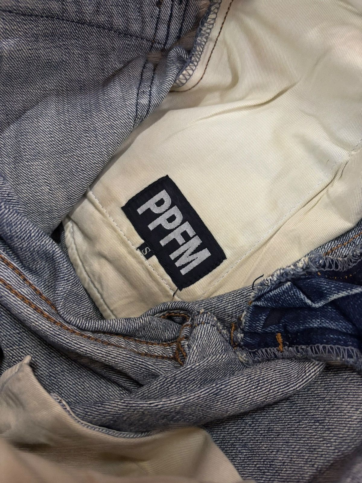 PPFM PPFM Grunge Heavy Whisker Jeans Size US 30 / EU 46 - 8 Thumbnail