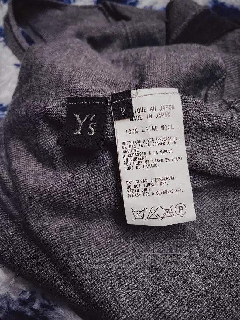 Yohji Yamamoto Yohji Yamamoto Washed grey vest Size US M / EU 48-50 / 2 - 3 Thumbnail