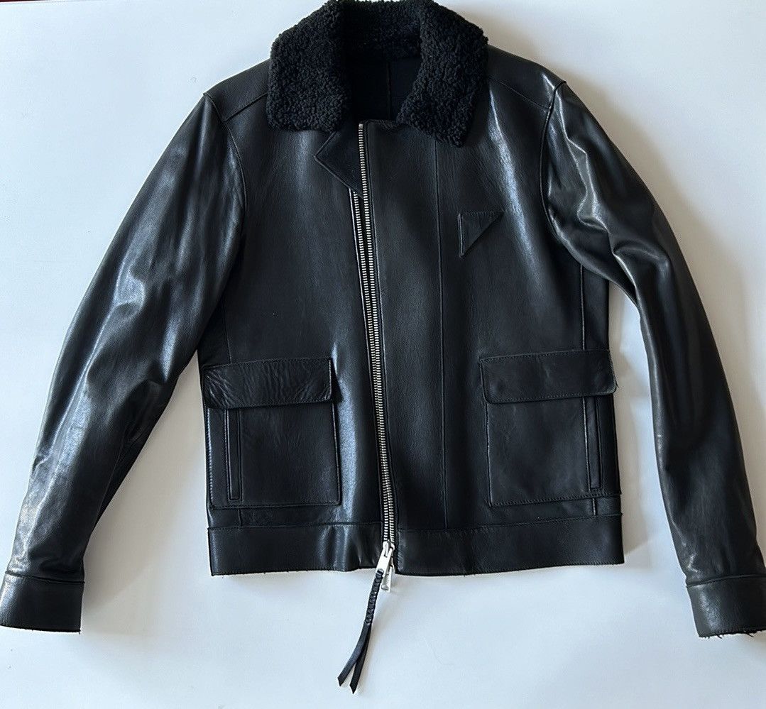 Allsaints All Saints Chase Leather Jacket Size US S / EU 44-46 / 1 - 3 Thumbnail