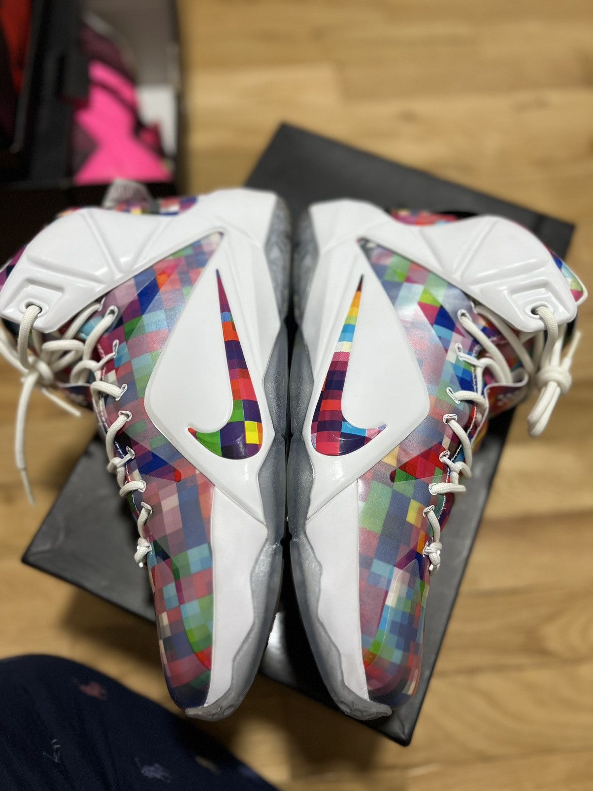 Jordan Brand × Nike Nike Lebron XII EXT “Finish Your Breakfast” Size 10 Size US 10 / EU 43 - 4 Thumbnail