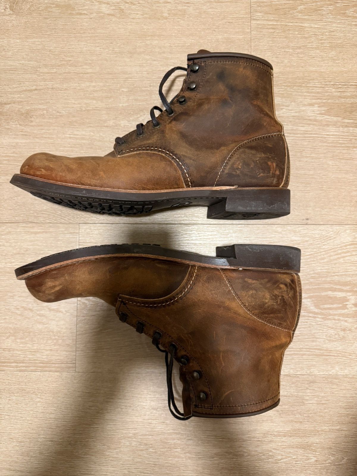 Red Wing Red Wing Blacksmith 3343 Copper Rough and Tough Seconds Size US 10 / EU 43 - 4 Thumbnail