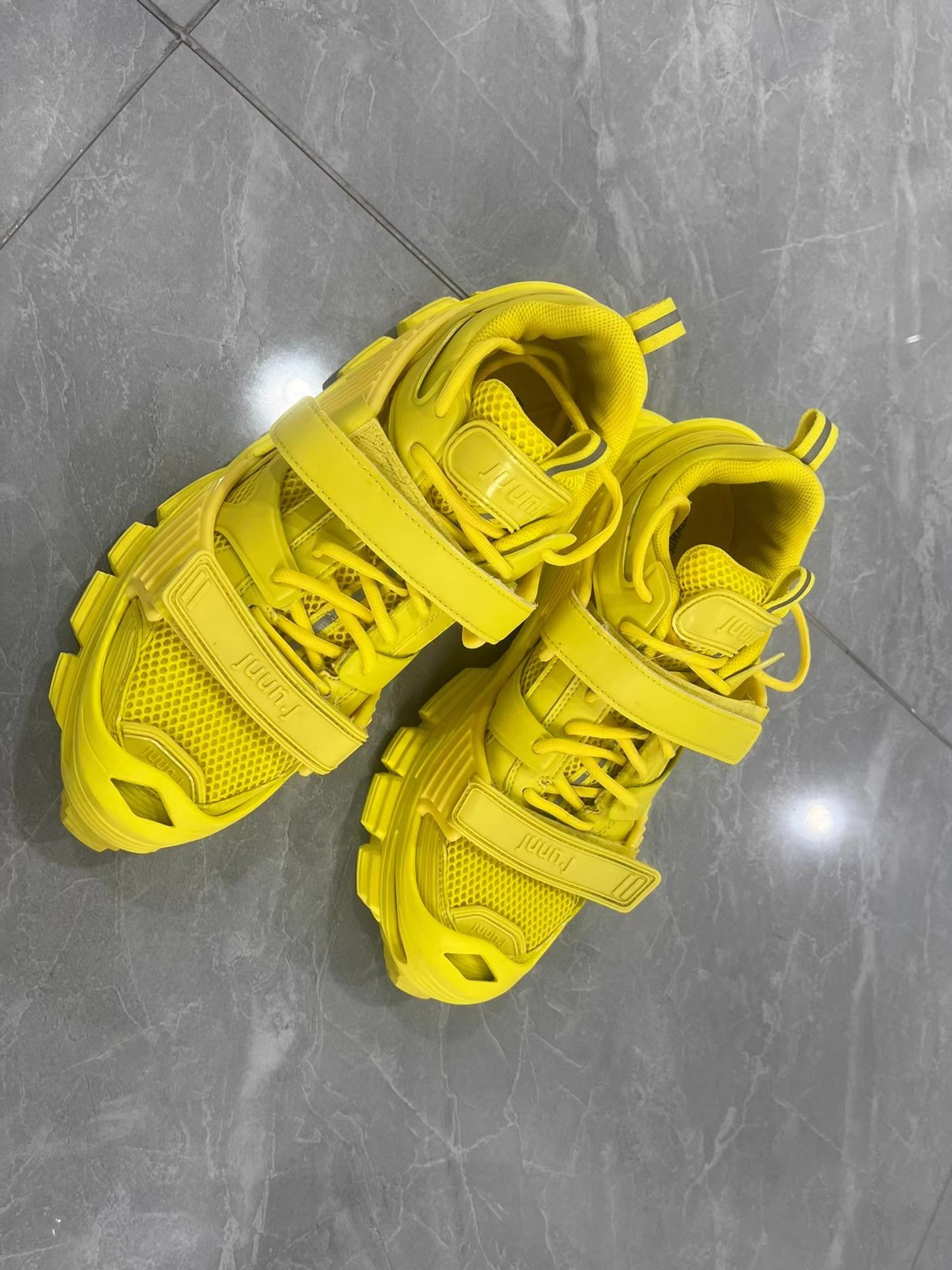 Juun.J Juun.J yellow dad sneakers Q18 Size US 8.5 / EU 41-42 - 2 Thumbnail