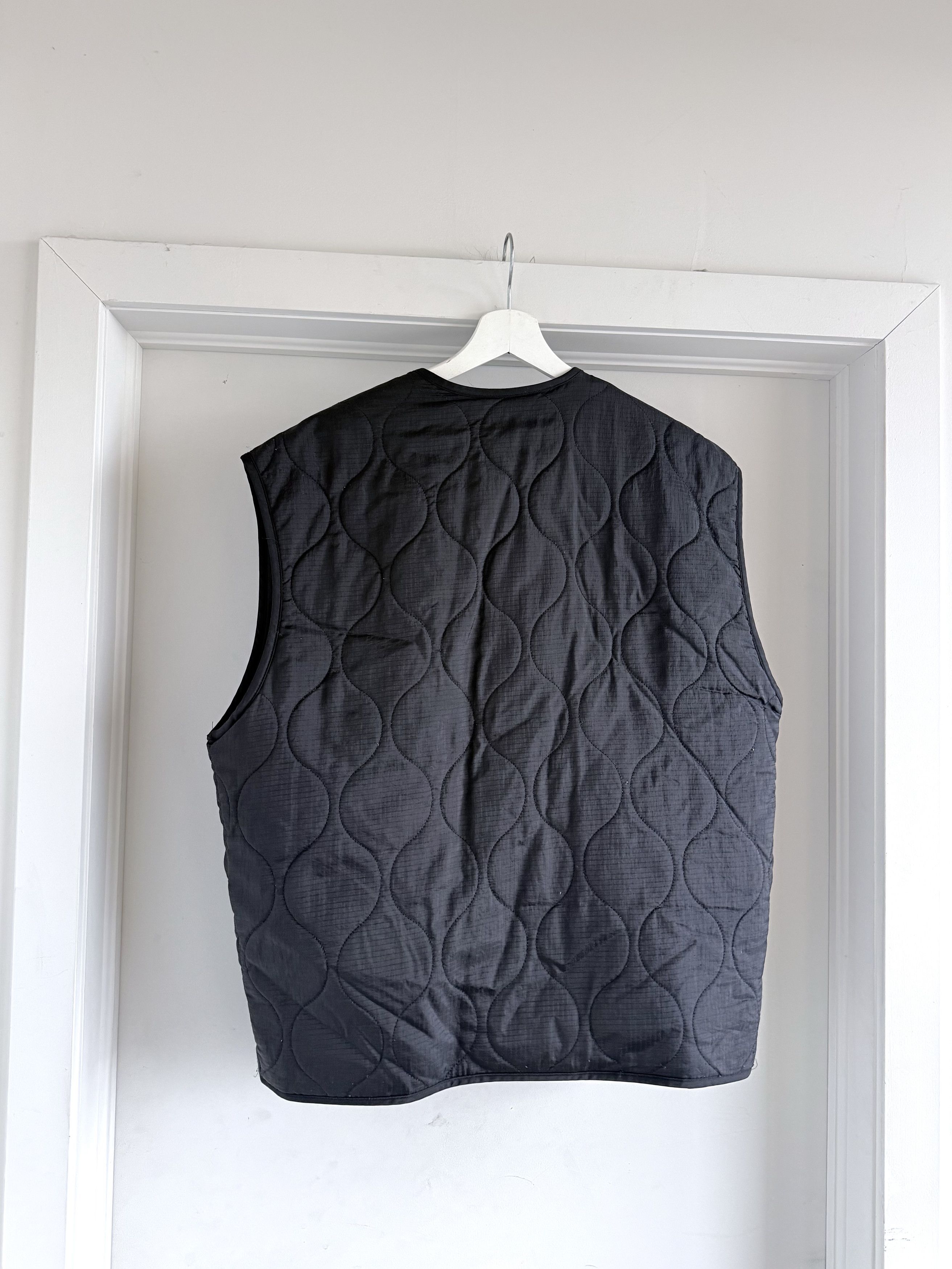 Other Black Japanese Quilted Parachute Vest - Size XL Reversible Size US XL / EU 56 / 4 - 2 Thumbnail