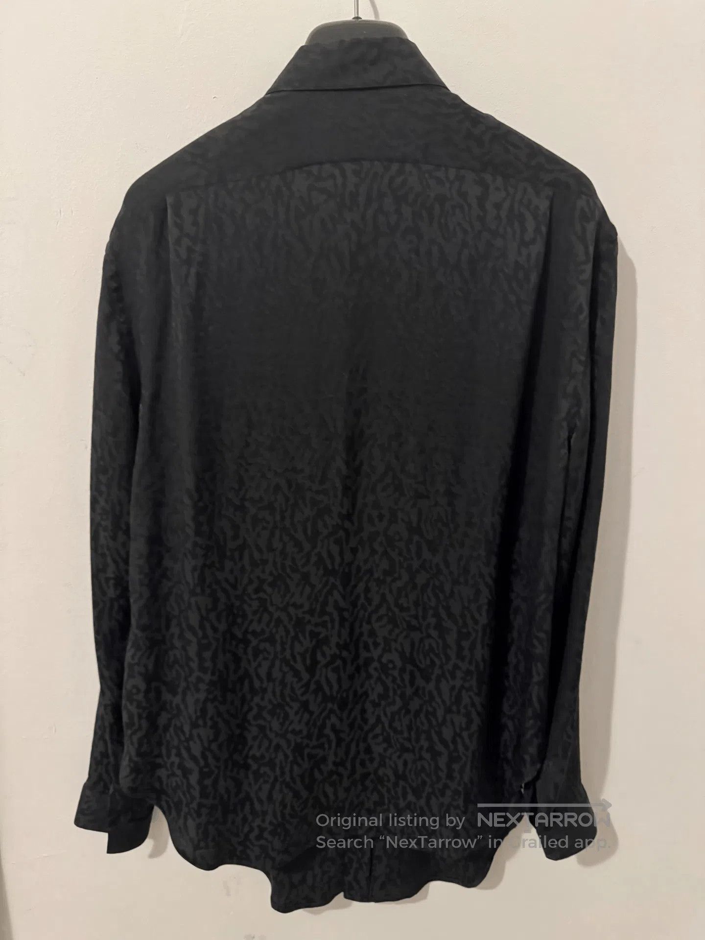 Saint Laurent Paris Saint Laurent 20FW Silk Thorn Shirt. Size US M / EU 48-50 / 2 - 2 Thumbnail