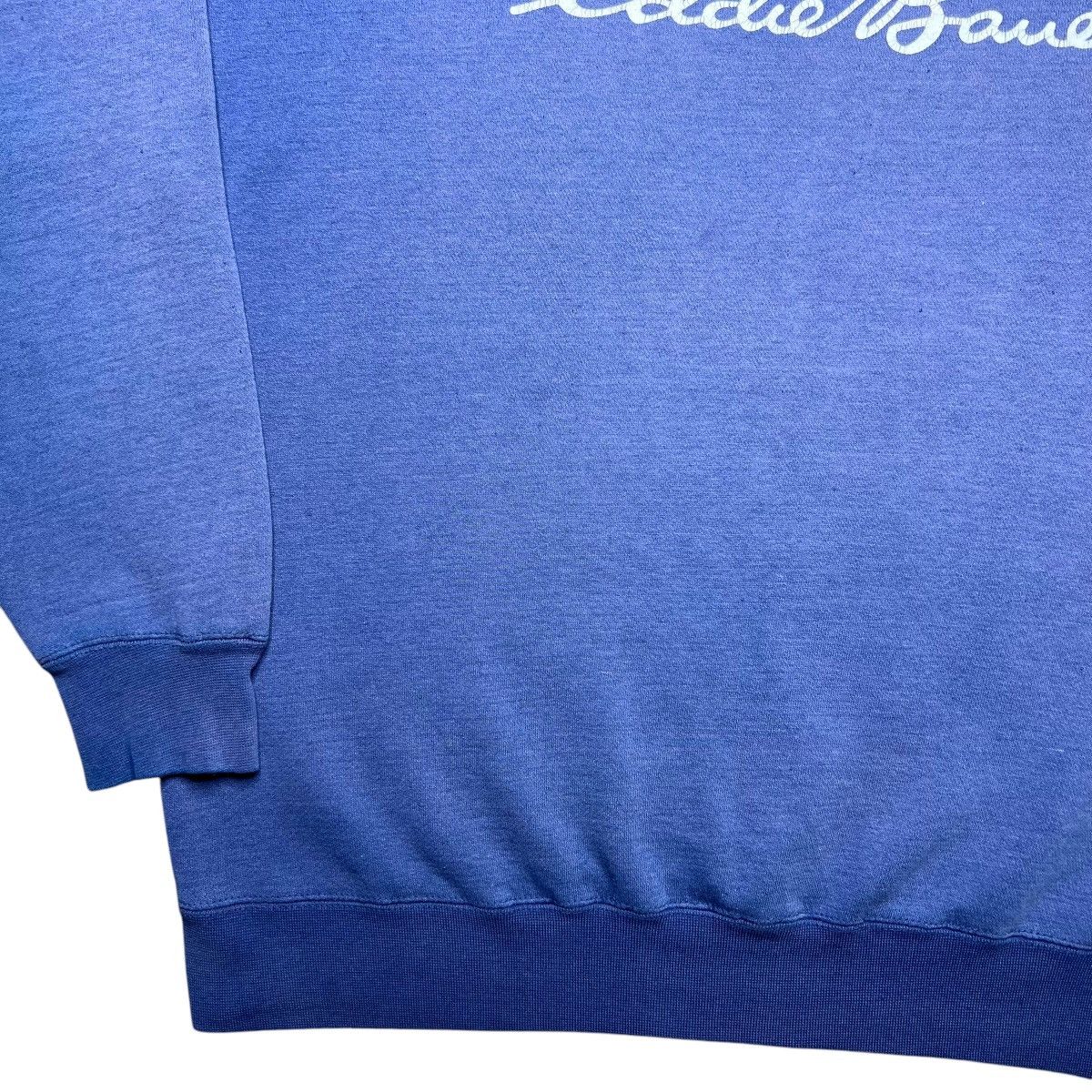 Eddie Bauer × Vintage Vintage 1980s Eddie Bauer Spell Out Pullover Sweatshirt Size US XL / EU 56 / 4 - 15 Thumbnail