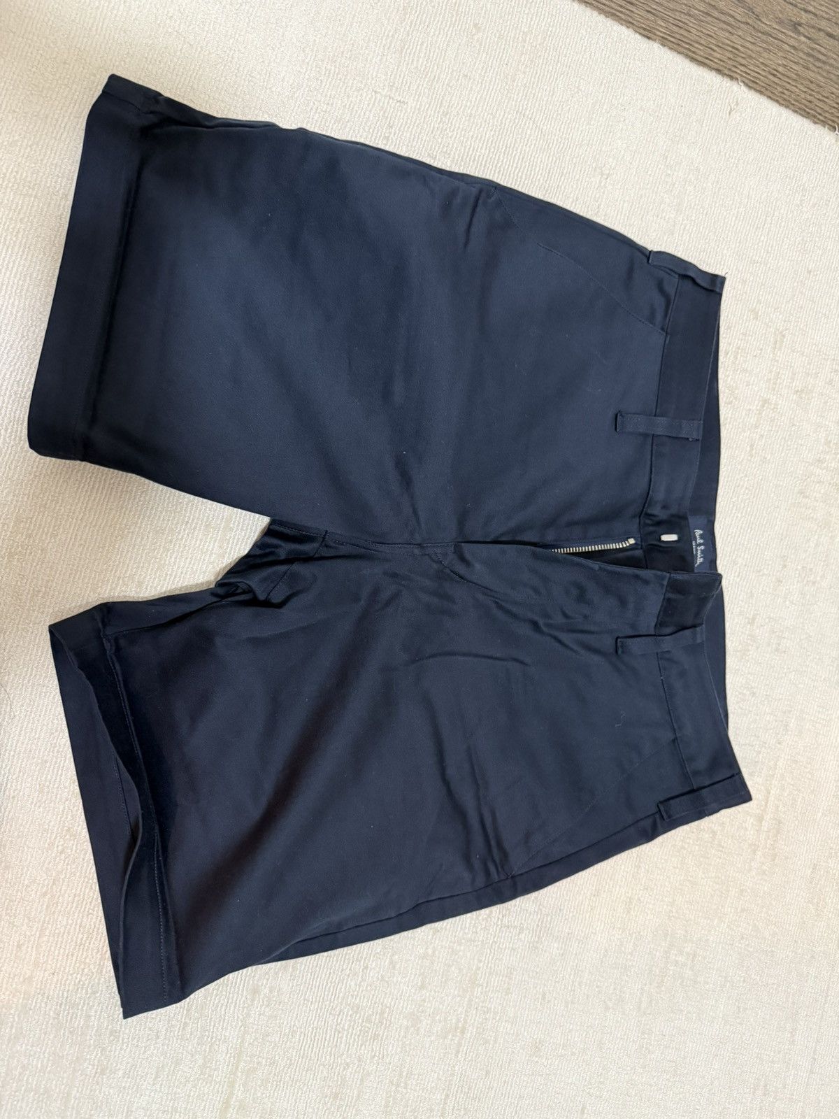Paul Smith PAUL SMITH NAVY SHORTS Size US 30 / EU 46 - 1 Thumbnail