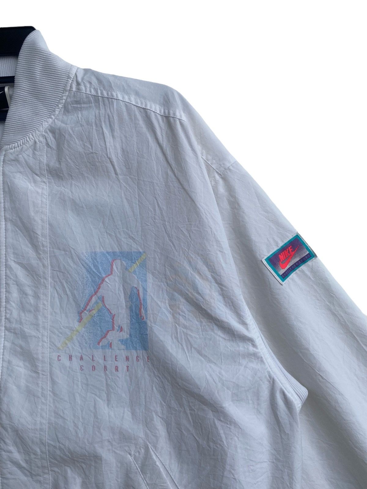 Vtg 90s Nike Challange Court for japan market bomber jacket