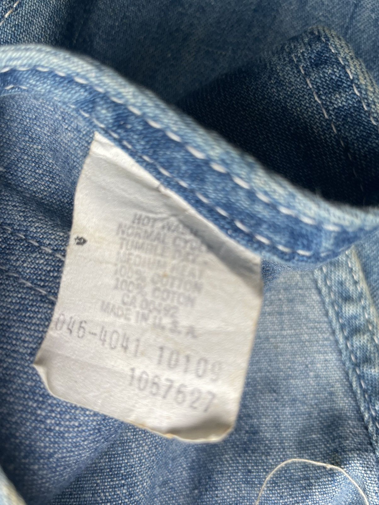 Lee × Vintage Vintage 70’s Lee Overalls Size US 34 / EU 50 - 13 Thumbnail