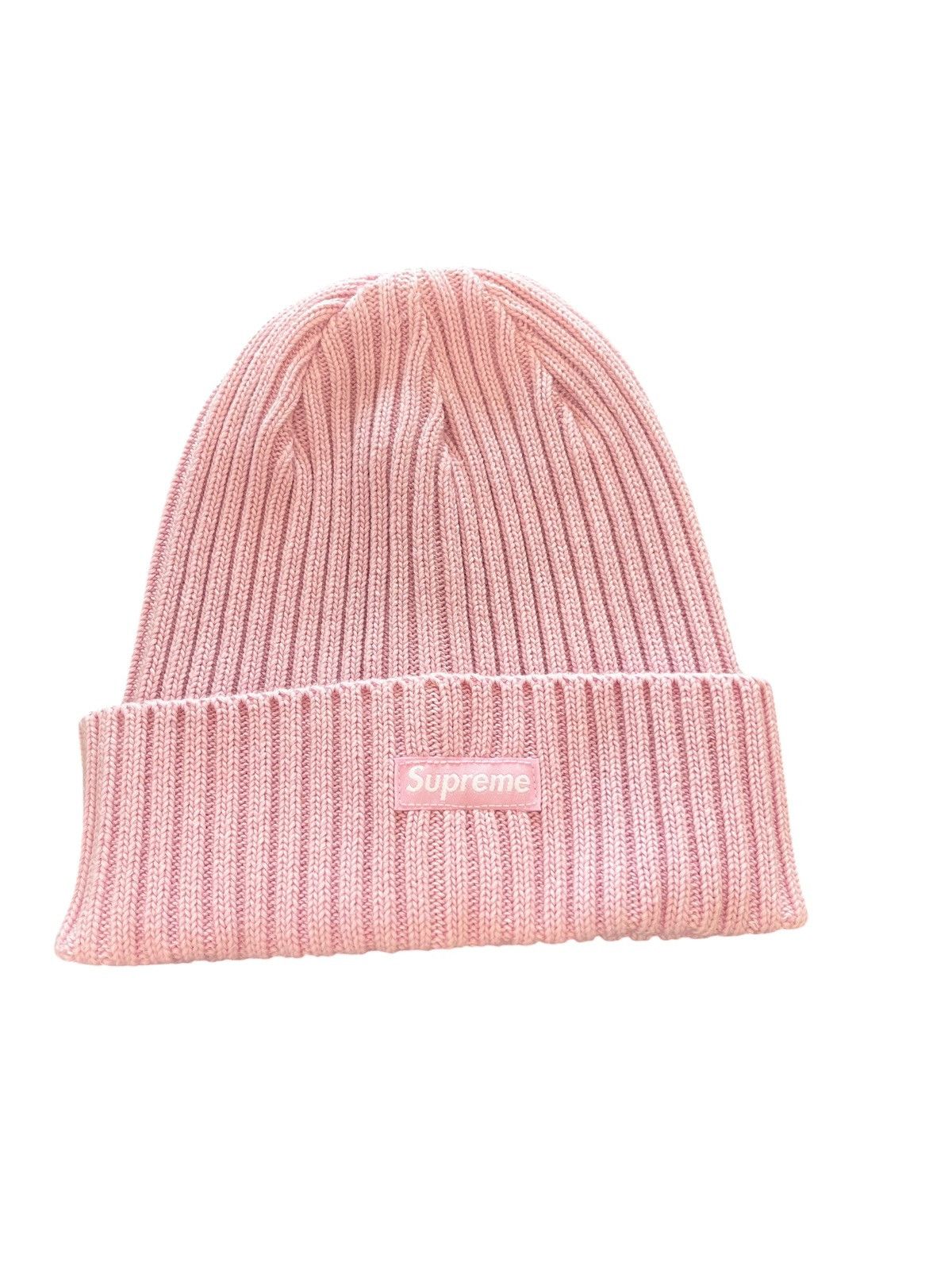 Supreme Supreme overdyed knit beanie salmon | Grailed