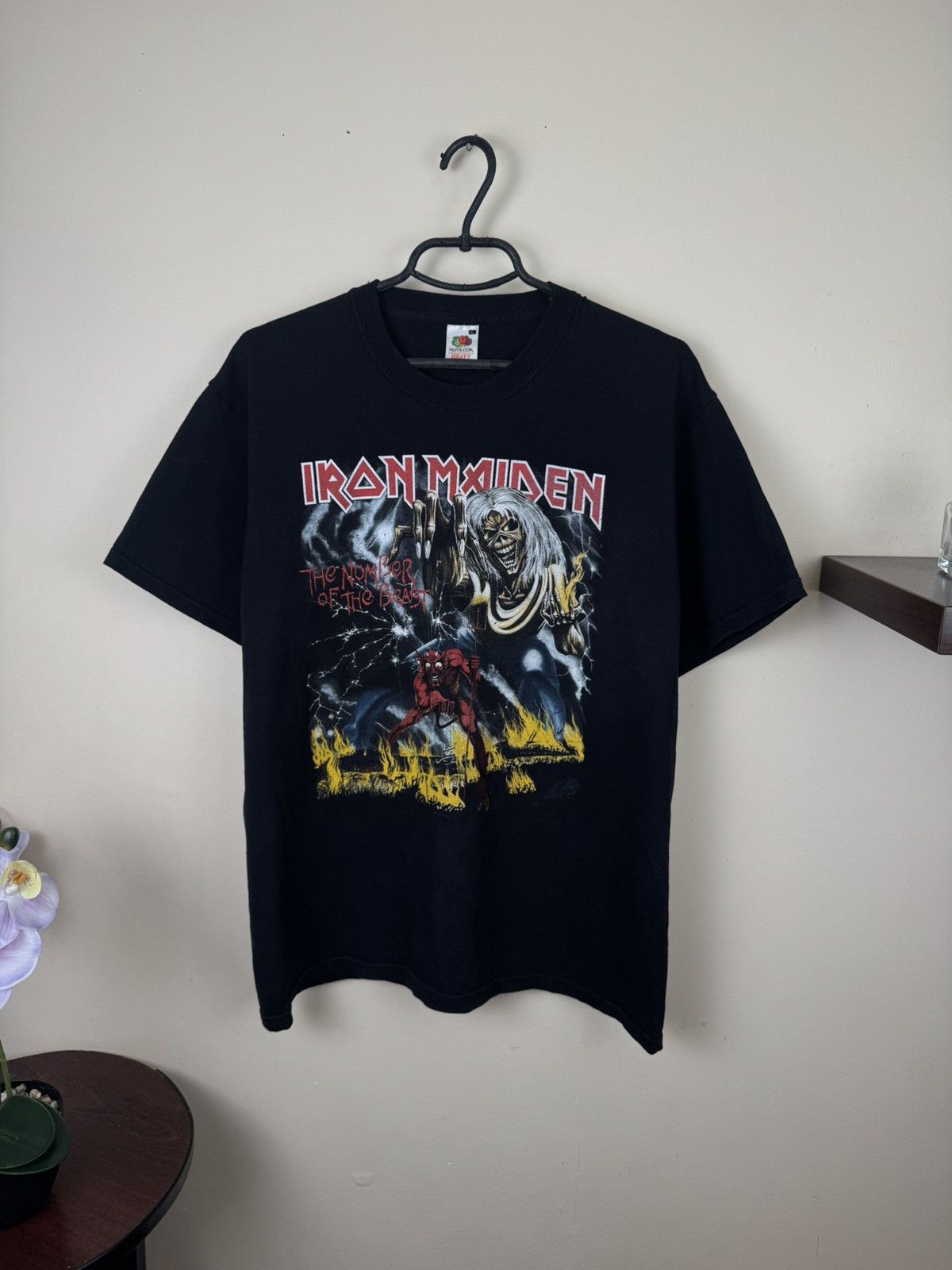 Iron Maiden Vintage Iron Maiden T shirt 2010 The Number of the beast L Size US L / EU 52-54 / 3 - 9 Thumbnail