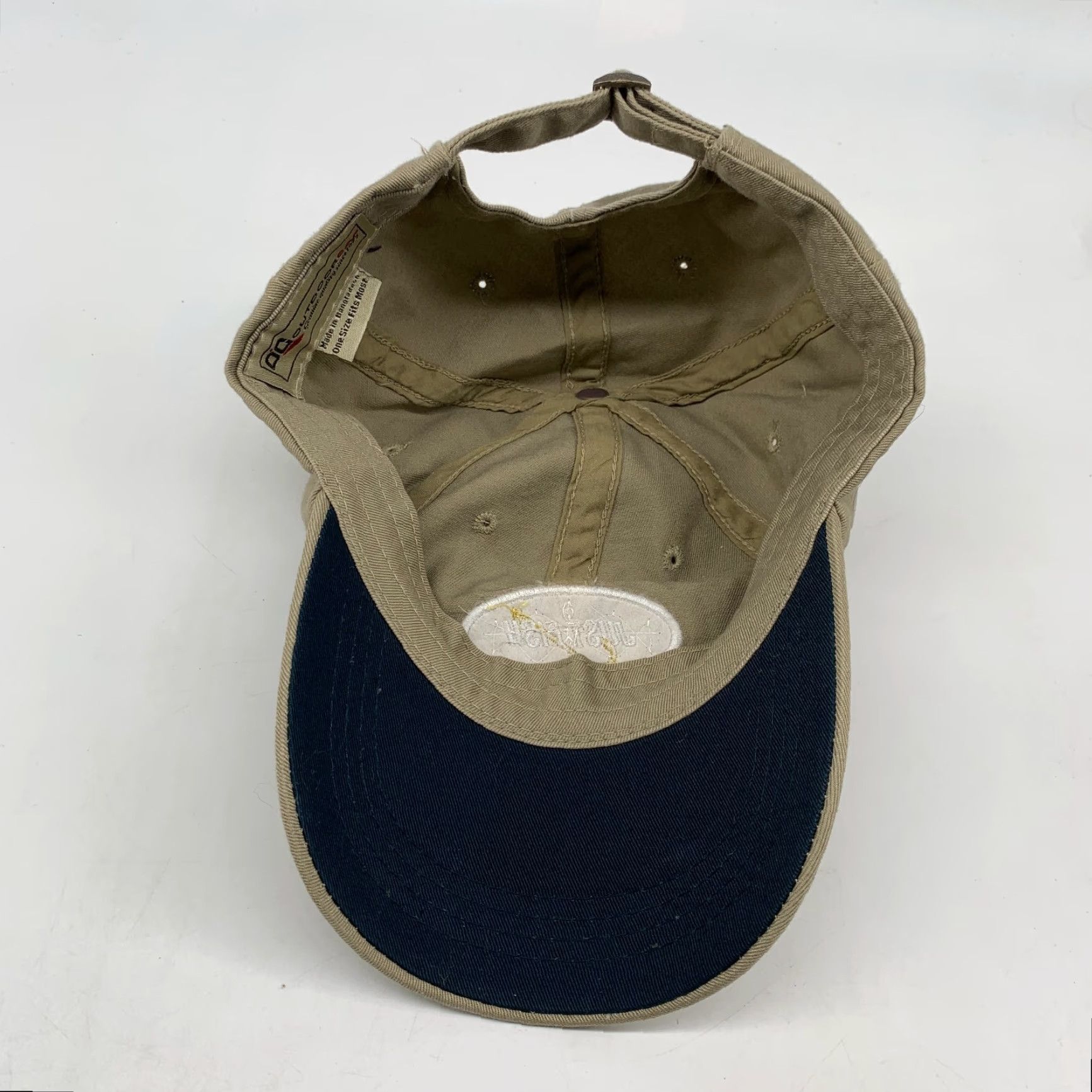 Vintage Academy Cap Adjustable Just Fish Baseball Hat Men's Green One Size Size ONE SIZE - 5 Thumbnail