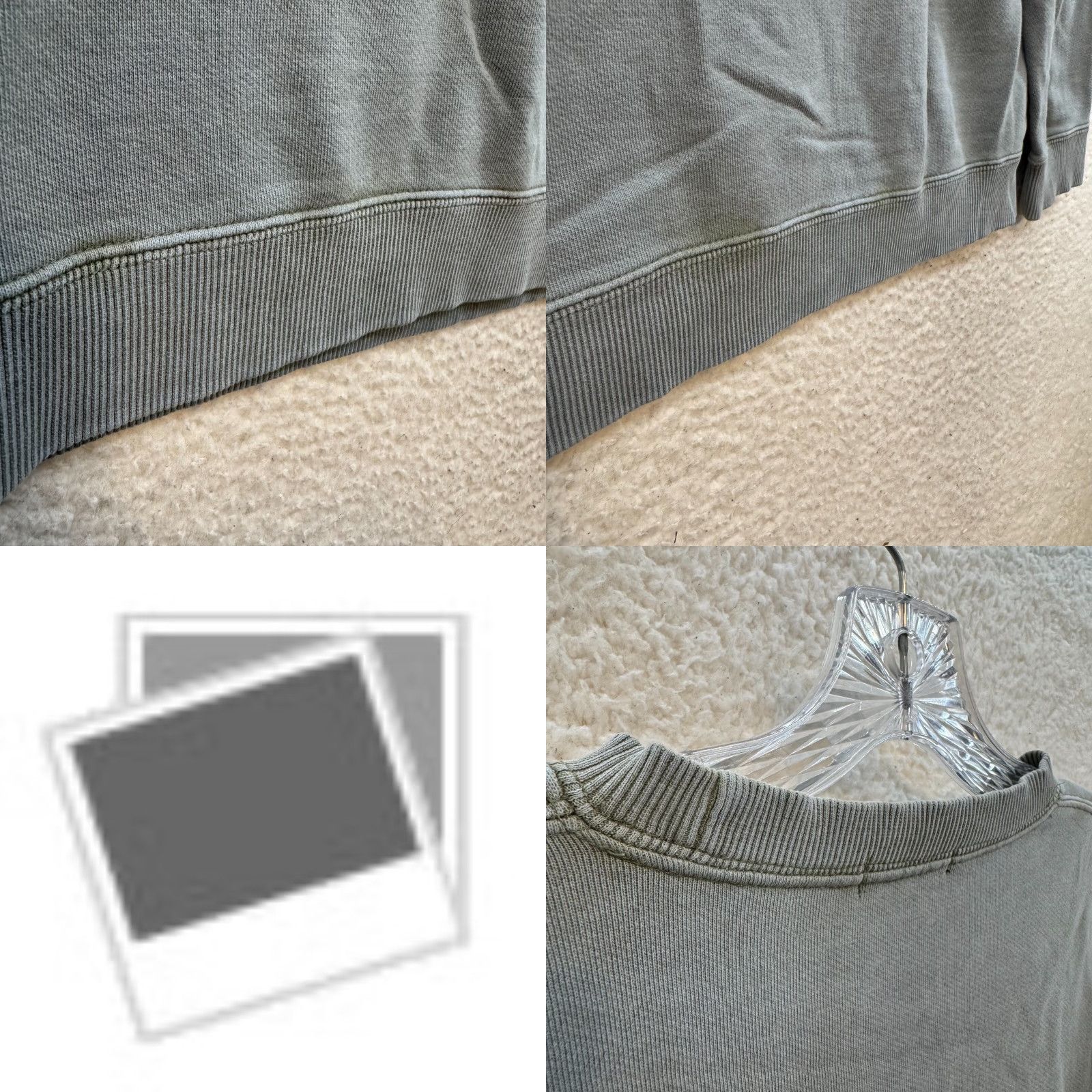 Von Dutch VINTAGE Von Dutch Sweatshirt Sweater XL Gray Grunge Goth Emo Punk Womens XL Size XL / US 12-14 / IT 48-50 - 8 Thumbnail