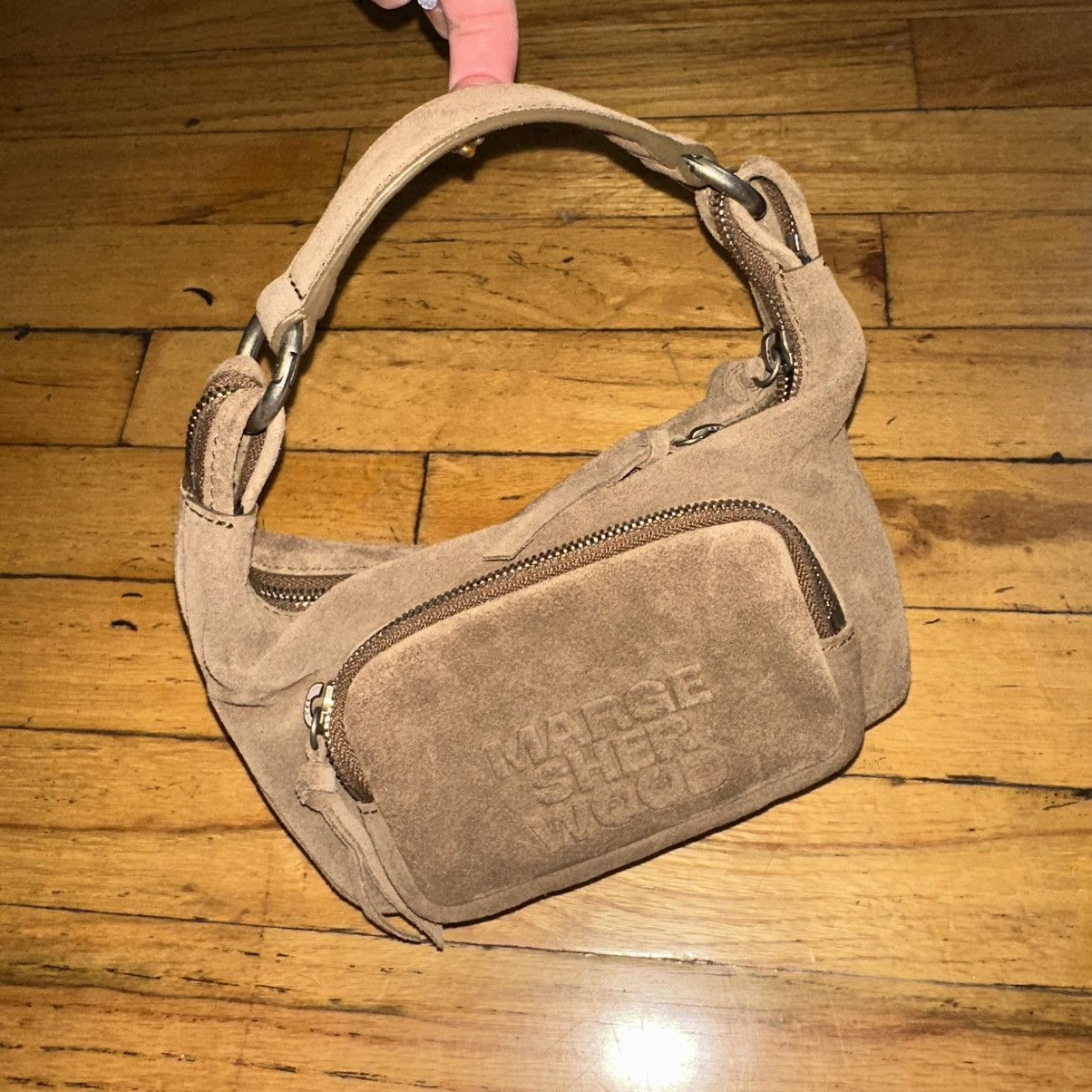 Other Marge sherwood micro city hobo suede bag Size ONE SIZE - 6 Thumbnail