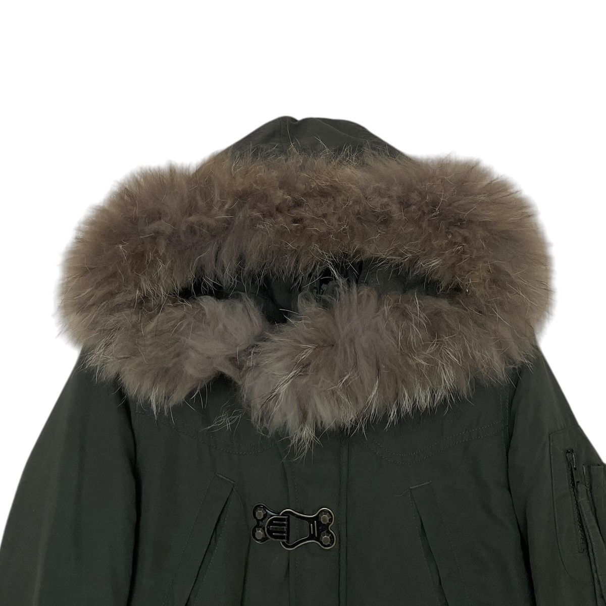 Le Grande Bleu (L.G.B.) Vintage Japanese Brand SLY Fur Jacket 1990s Size US M / EU 48-50 / 2 - 3 Thumbnail