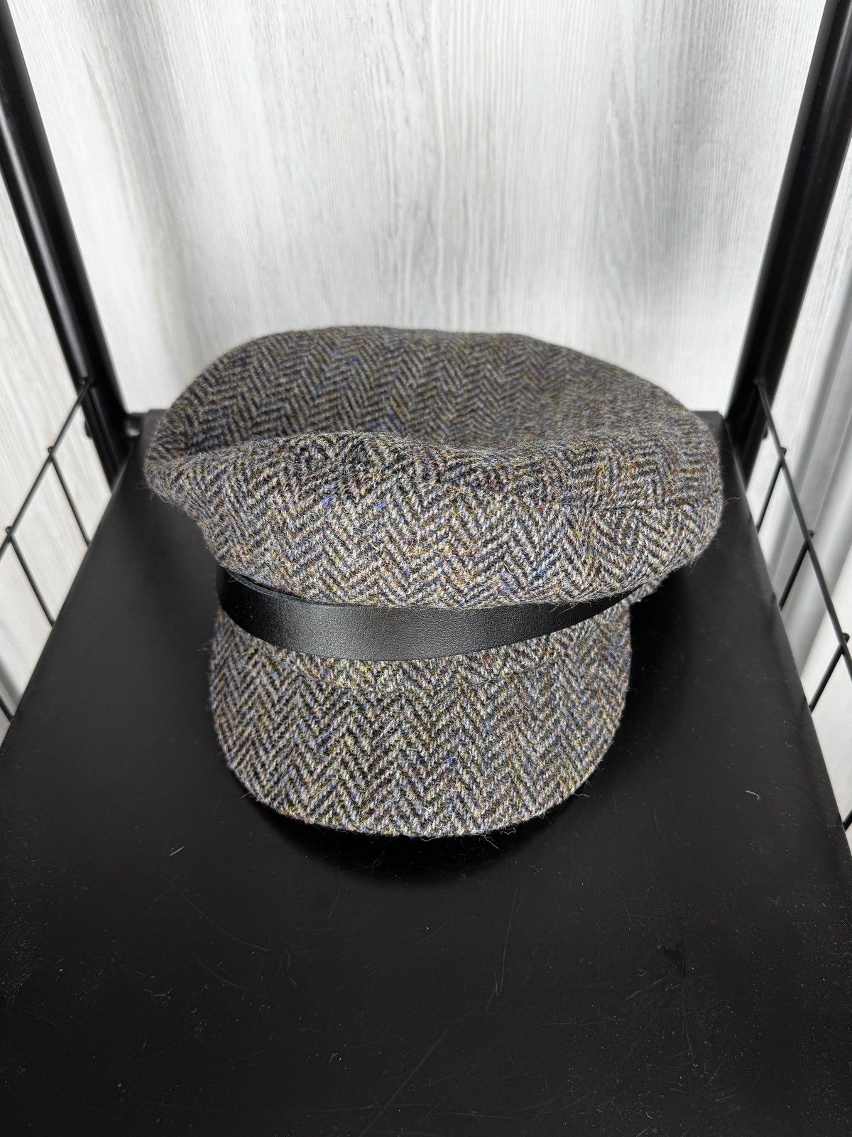Harris Tweed Harris Tweed Helen Leigh grey hat Size ONE SIZE - 4 Thumbnail