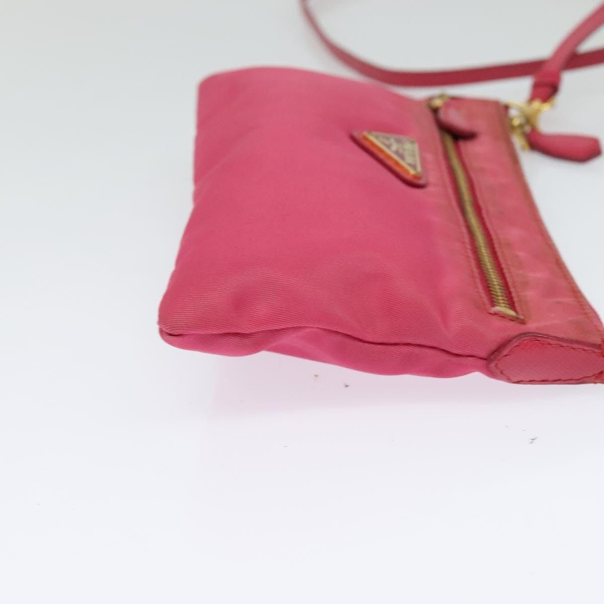 Prada PRADA Shoulder Bag Nylon Pink Gold Size ONE SIZE - 5 Thumbnail