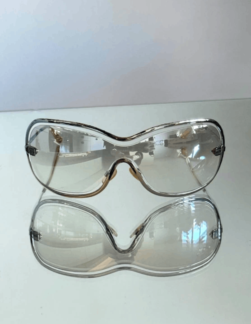 Chanel CHANEL Sunglasses 4030 Silver 4017 5076 CC Size ONE SIZE - 2 Thumbnail