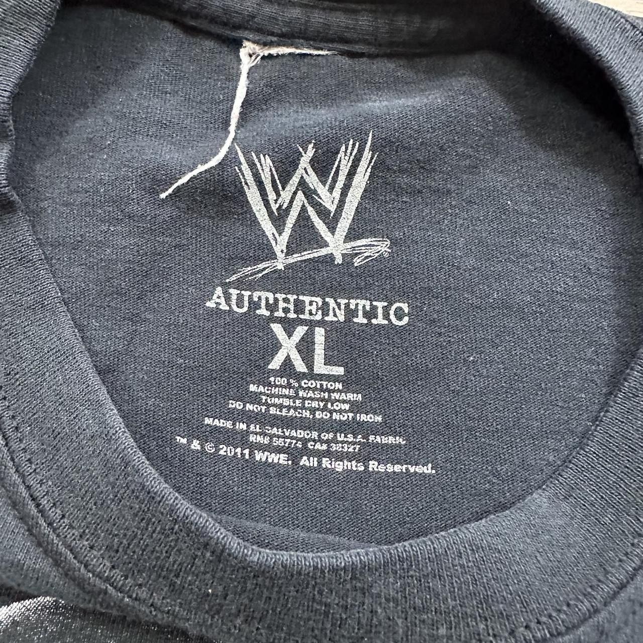 WWE WWE WrestleMania XXVII The Undertaker vs. Triple H Tee Size US XL / EU 56 / 4 - 9 Thumbnail