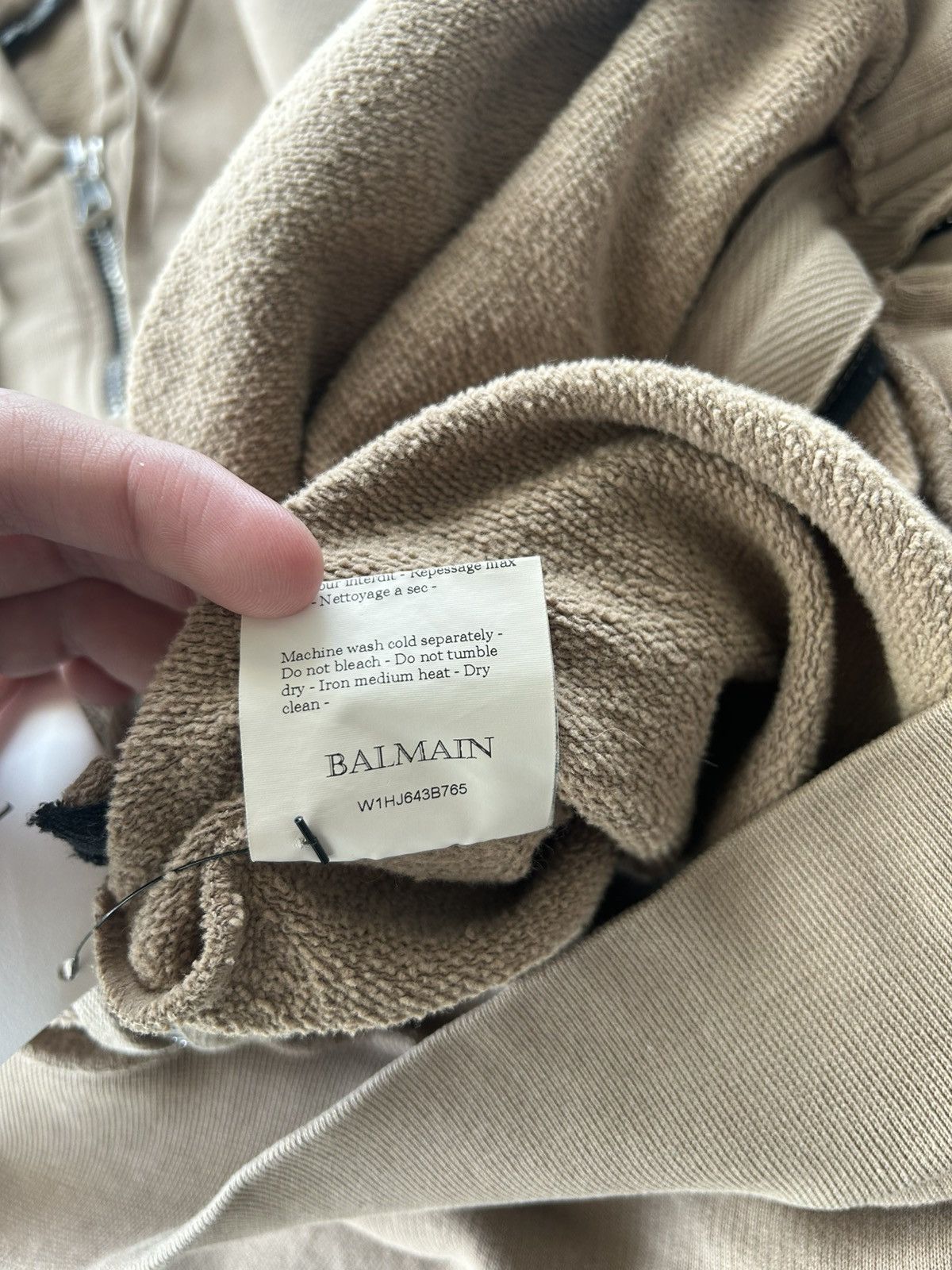 Balmain Balmain Homme AW11 Campaign Zip Up Hoodie Decarnin Size US M / EU 48-50 / 2 - 8 Thumbnail