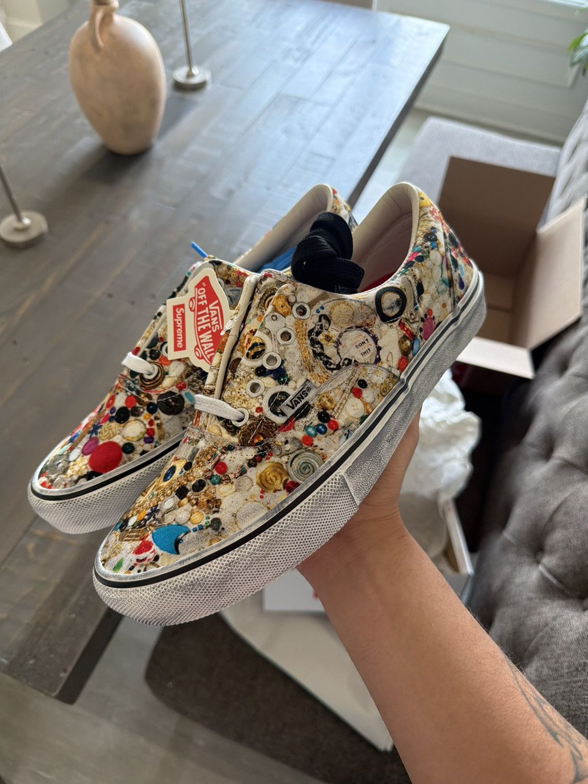 Supreme × Vans Supreme x Vans x Mike kelley Size US 10 / EU 43 - 1 Thumbnail