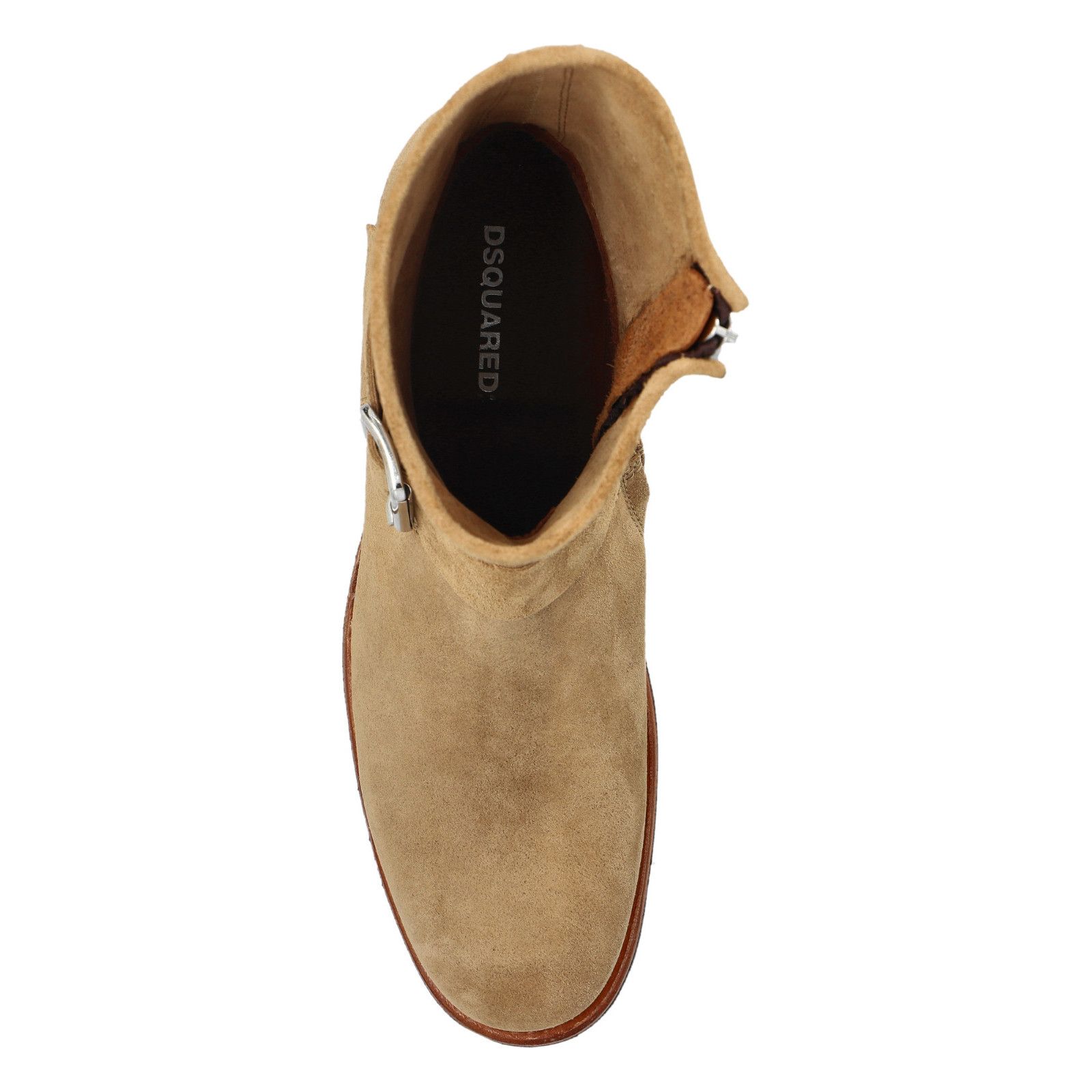 Dsquared2 DSQUARED2 Harley Beige Suede Ankle Boots New & Authentic (Me Size US 12 / EU 45 - 4 Thumbnail