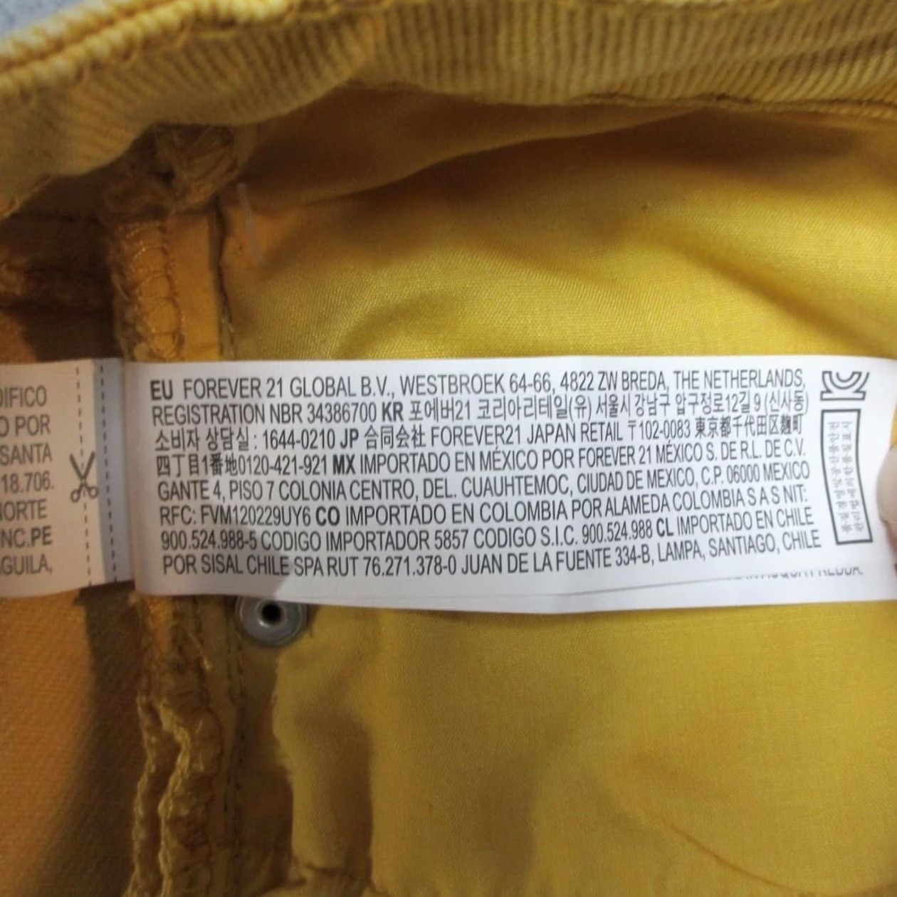 Forever 21 Forever 21 Shorts Womens 29 Yellow Distressed Denim Cutoff Frayed Hem 5-Pocket Jeans Shorts Size 29" - 5 Thumbnail