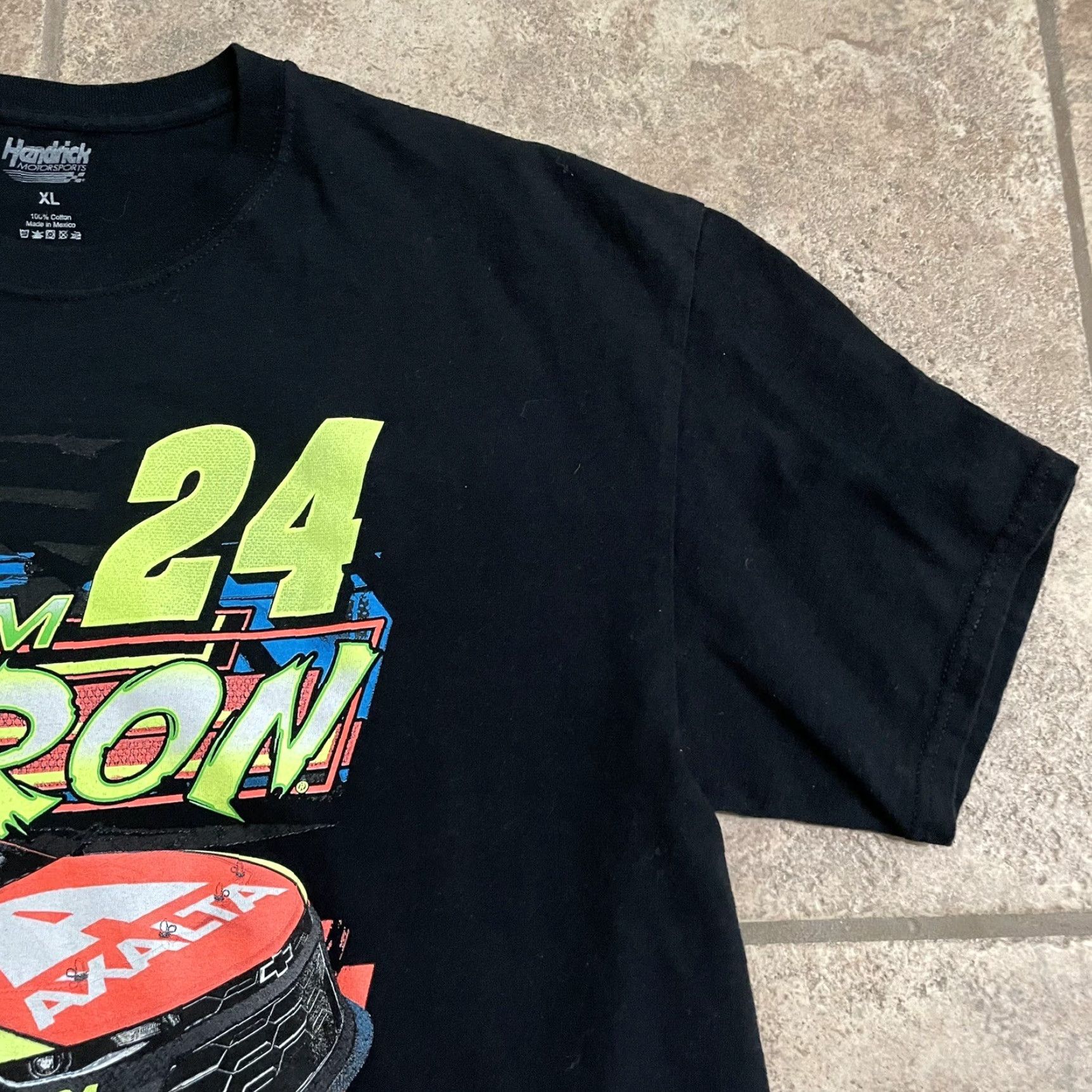 Vintage Hendrick Motorsports William Byron 100% cotton black graphic Tee Mens XL Shirt Size US XL / EU 56 / 4 - 2 Thumbnail