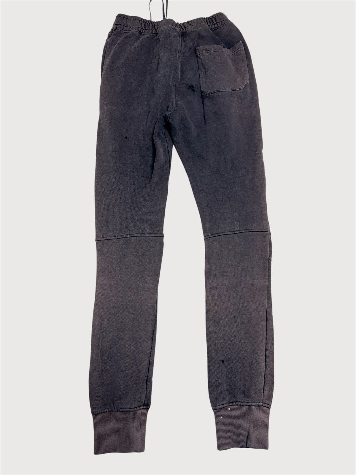 Balmain SS2014 Purple Sunfaded Distressed Biker Sweatpants Size US 30 / EU 46 - 2 Thumbnail