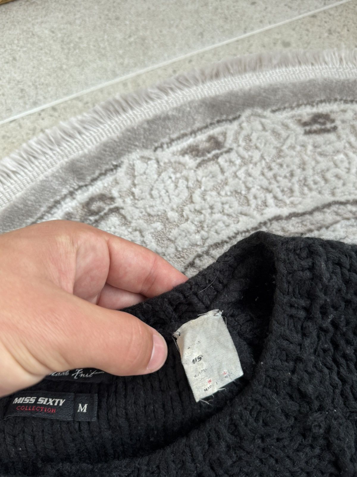 Miss Sixty Archival Napoleon Miss Sixty Hand-Made Knit Cardigan Y2K Size M / US 6-8 / IT 42-44 - 5 Thumbnail