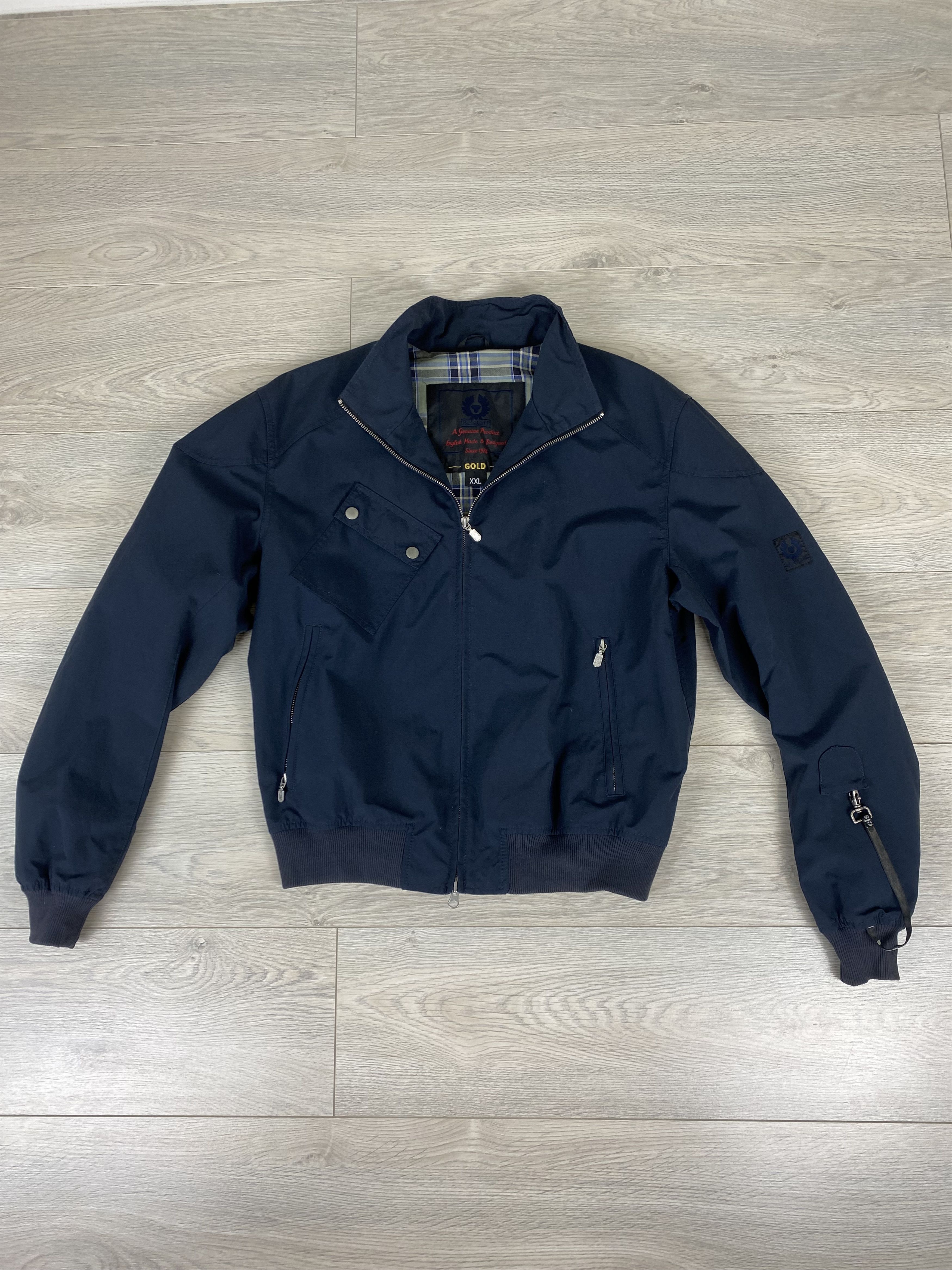 Belstaff Belstaff Vintage Gold Label Bomber Jacket Size US XXL / EU 58 / 5 - 2 Thumbnail