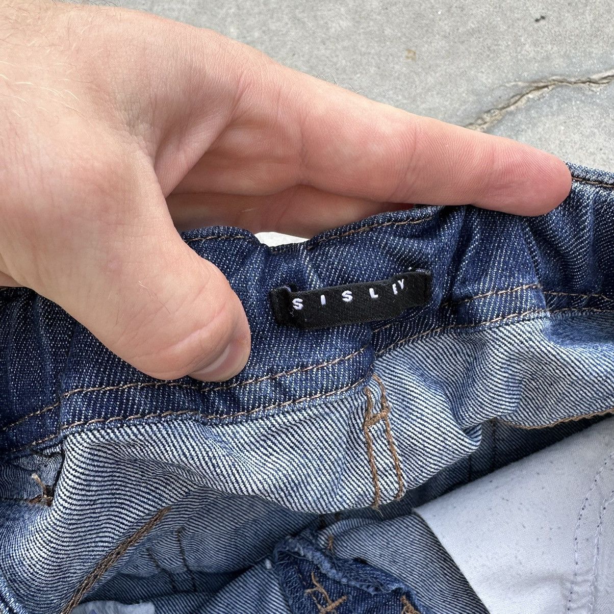 Japanese Brand × Vintage Vintage Japanese Style Denim Jeans Mini Skirt Y2K 00s USA Size 27" / US 4 / IT 40 - 8 Thumbnail