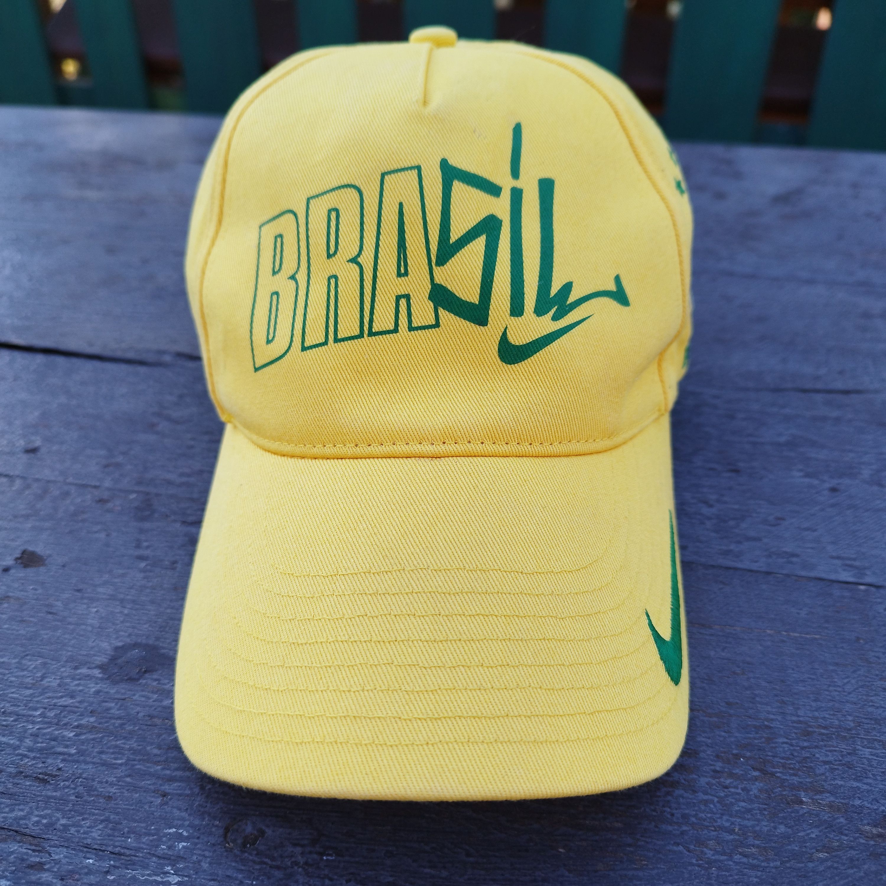Nike Vintage Y2K Nike Brasil CBF National Team Heritage Cap Size ONE SIZE - 3 Thumbnail