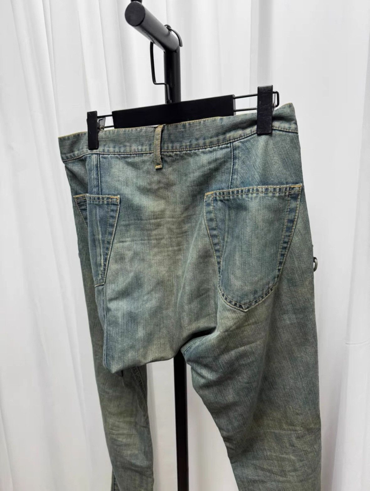 Junya Watanabe Junya Watanabe Washed Harem Jeans Size US 32 / EU 48 - 7 Thumbnail
