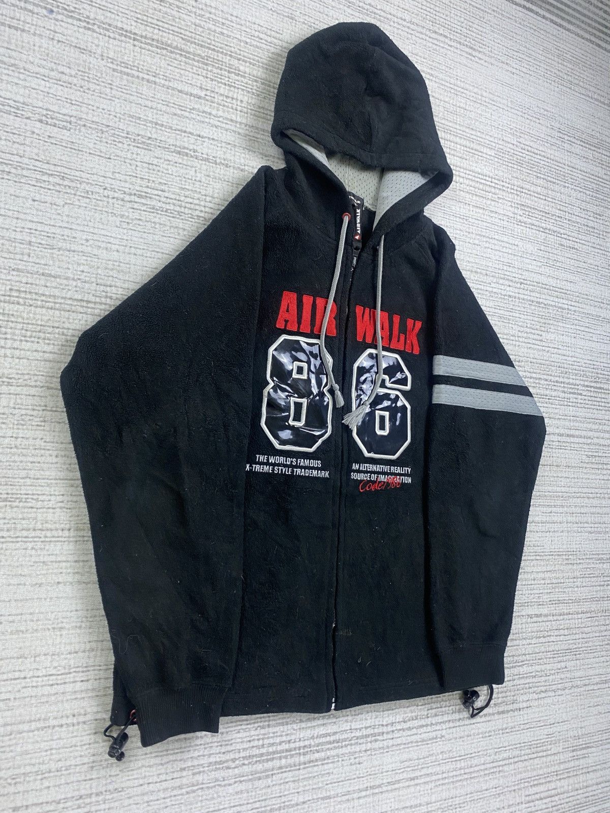 Airwalk × If Six Was Nine Vintage Airwalk 86 Big Logo Zipper Hoodie Size US M / EU 48-50 / 2 - 3 Thumbnail