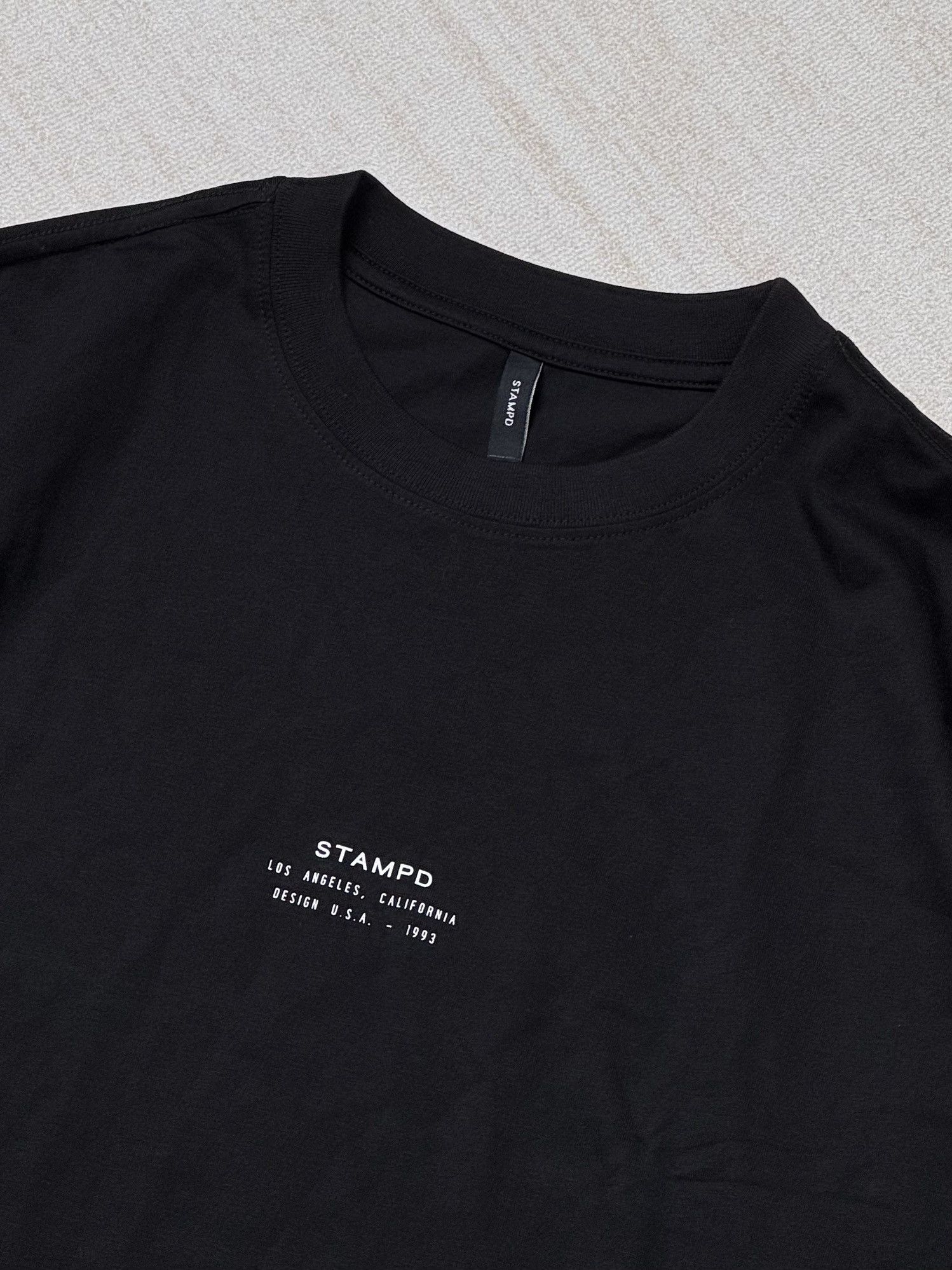 Stampd UNWORN* STAMPD CORE LOGO STACK LS TEE BLACK Size US M / EU 48-50 / 2 - 1 Thumbnail
