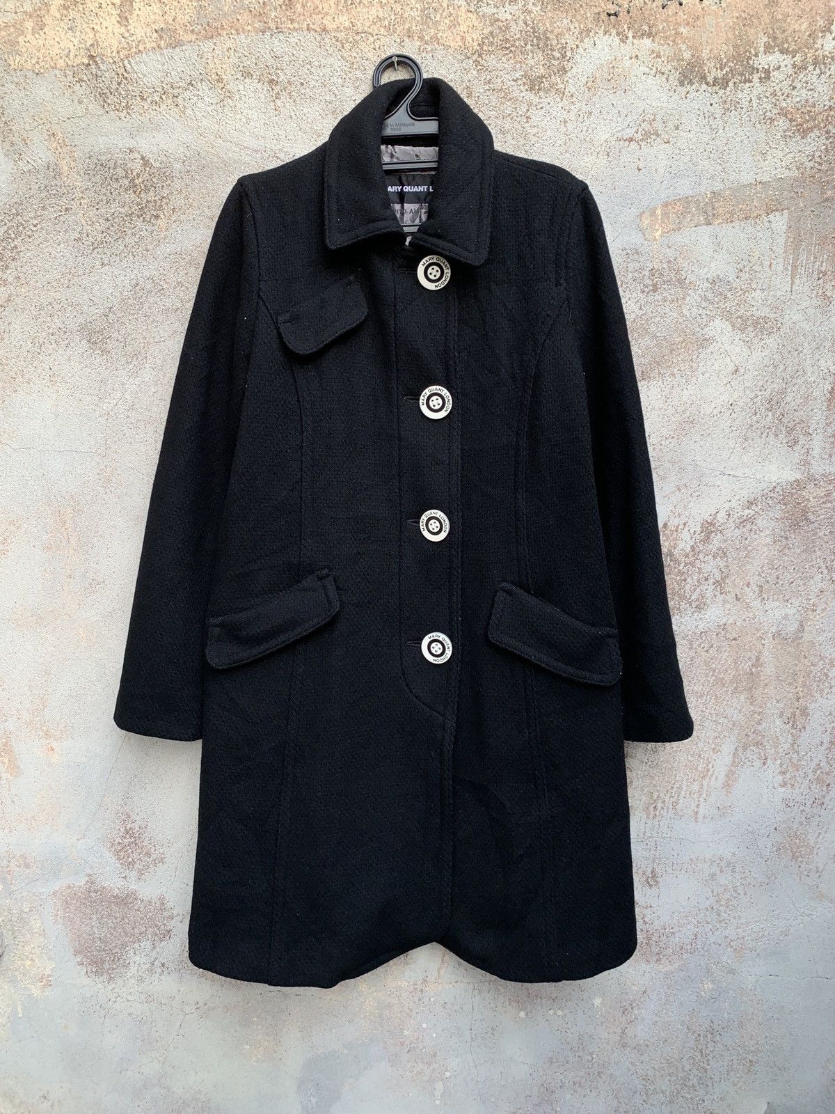 Mary Quant London Long Coat Made In Japan