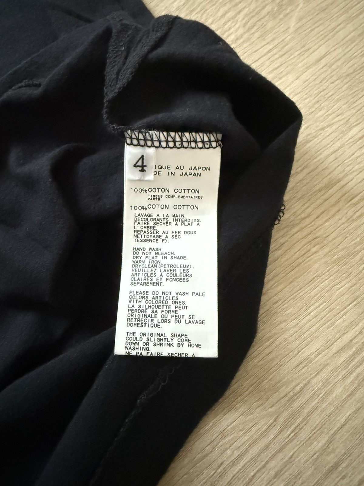Yohji Yamamoto Yohji Yamamoto deconstructed t-shirt Size US L / EU 52-54 / 3 - 4 Thumbnail